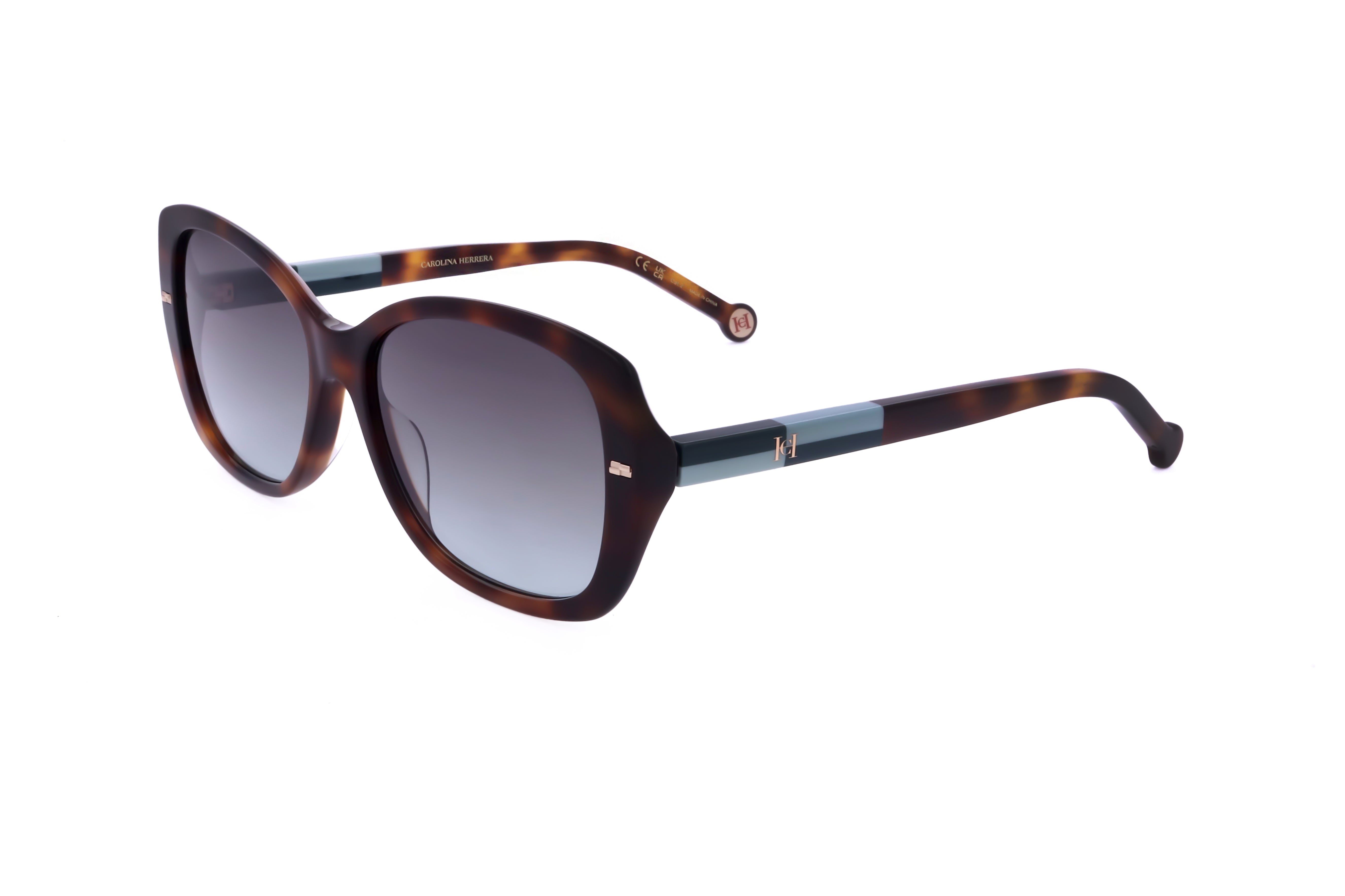 Carolina Herrera Women's 56mm Havana Green Sunglasses HER0176-G-S-PHW-56