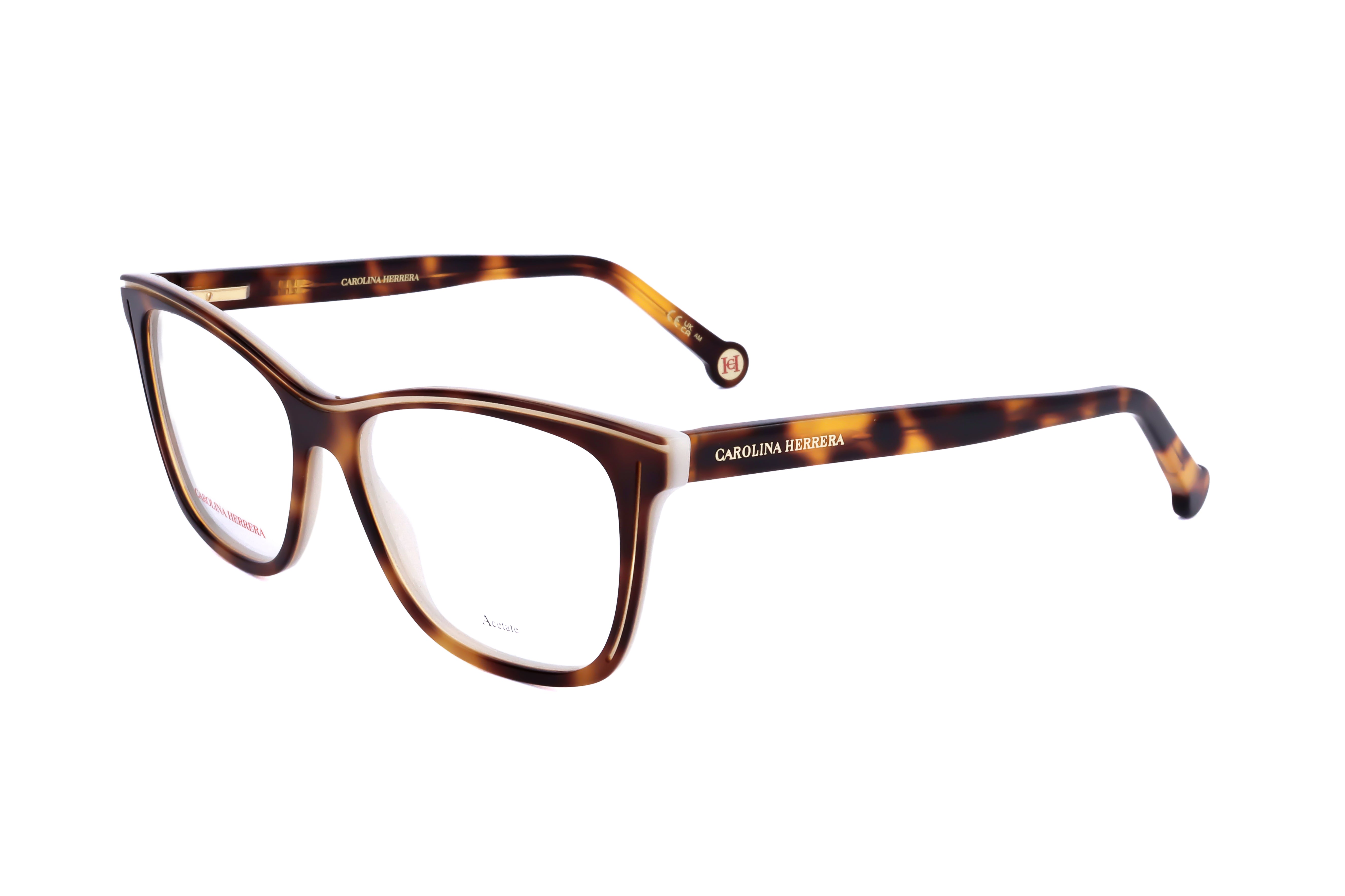 Carolina Herrera Women's 53mm Havana White Eyeglasses HER0172-C9K-53