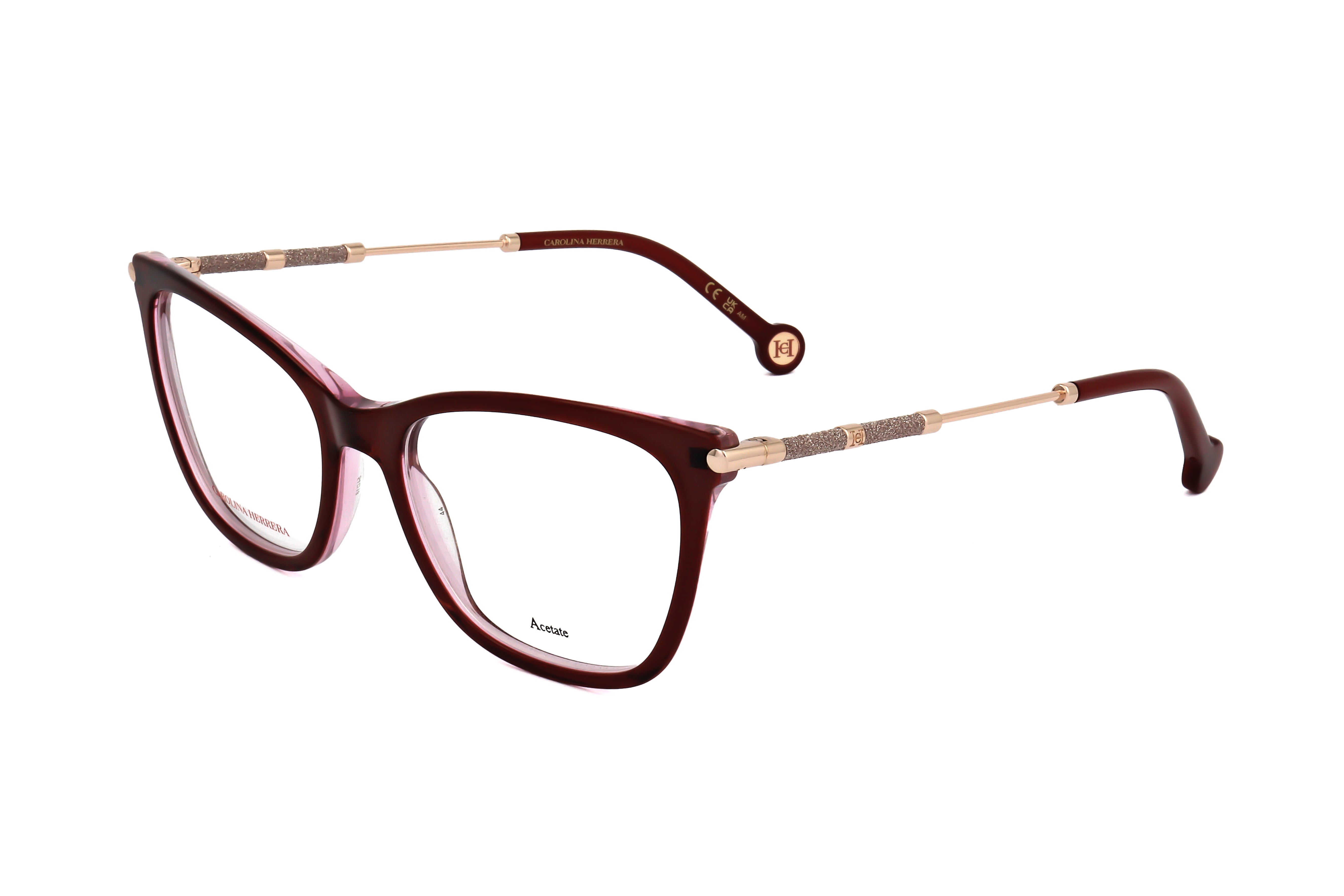 Carolina Herrera Women's 54mm Burgundy Eyeglasses HER0151-LHF-54