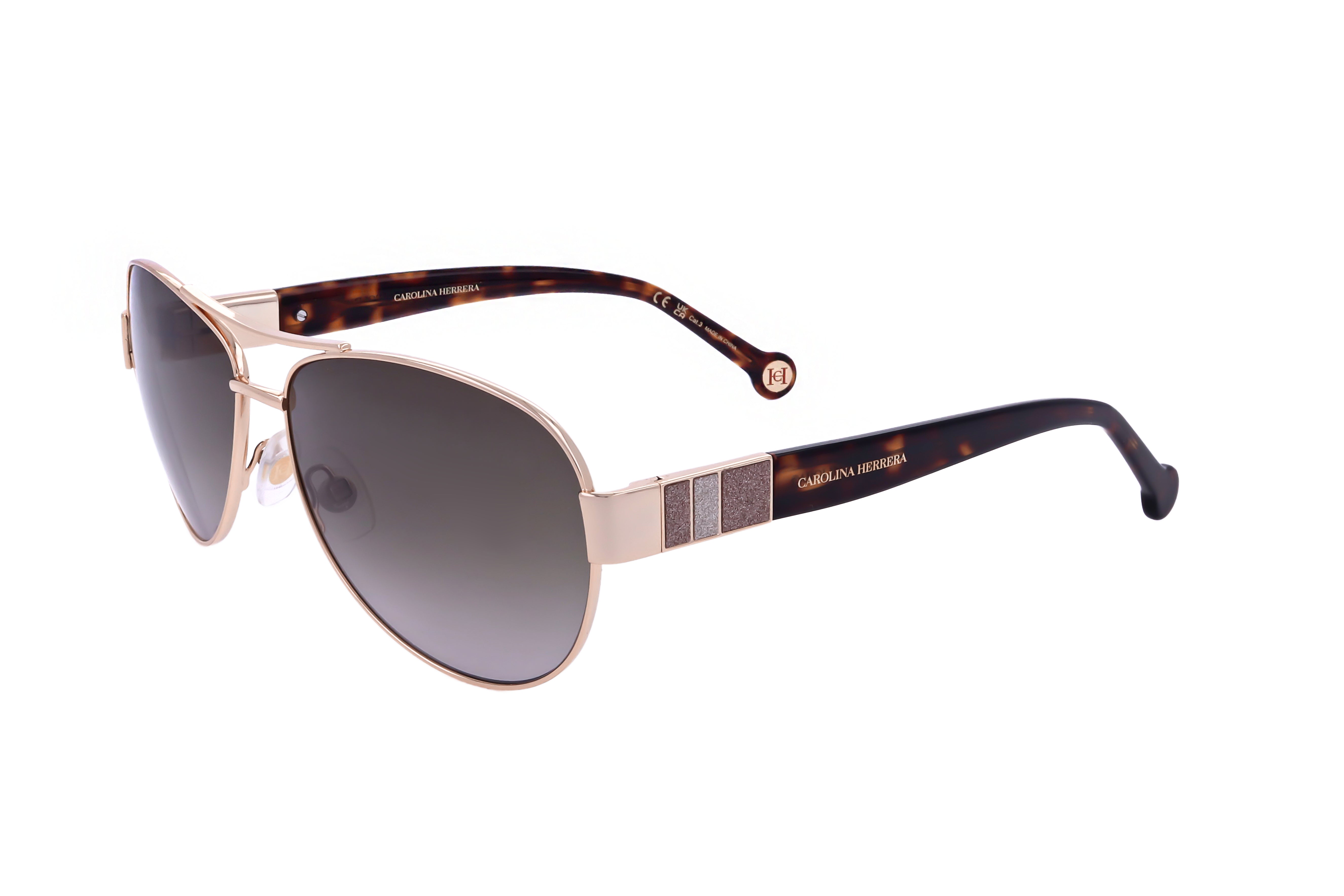 Carolina Herrera Women's 59mm Rose Gold Sunglasses HER0135-S-000-59
