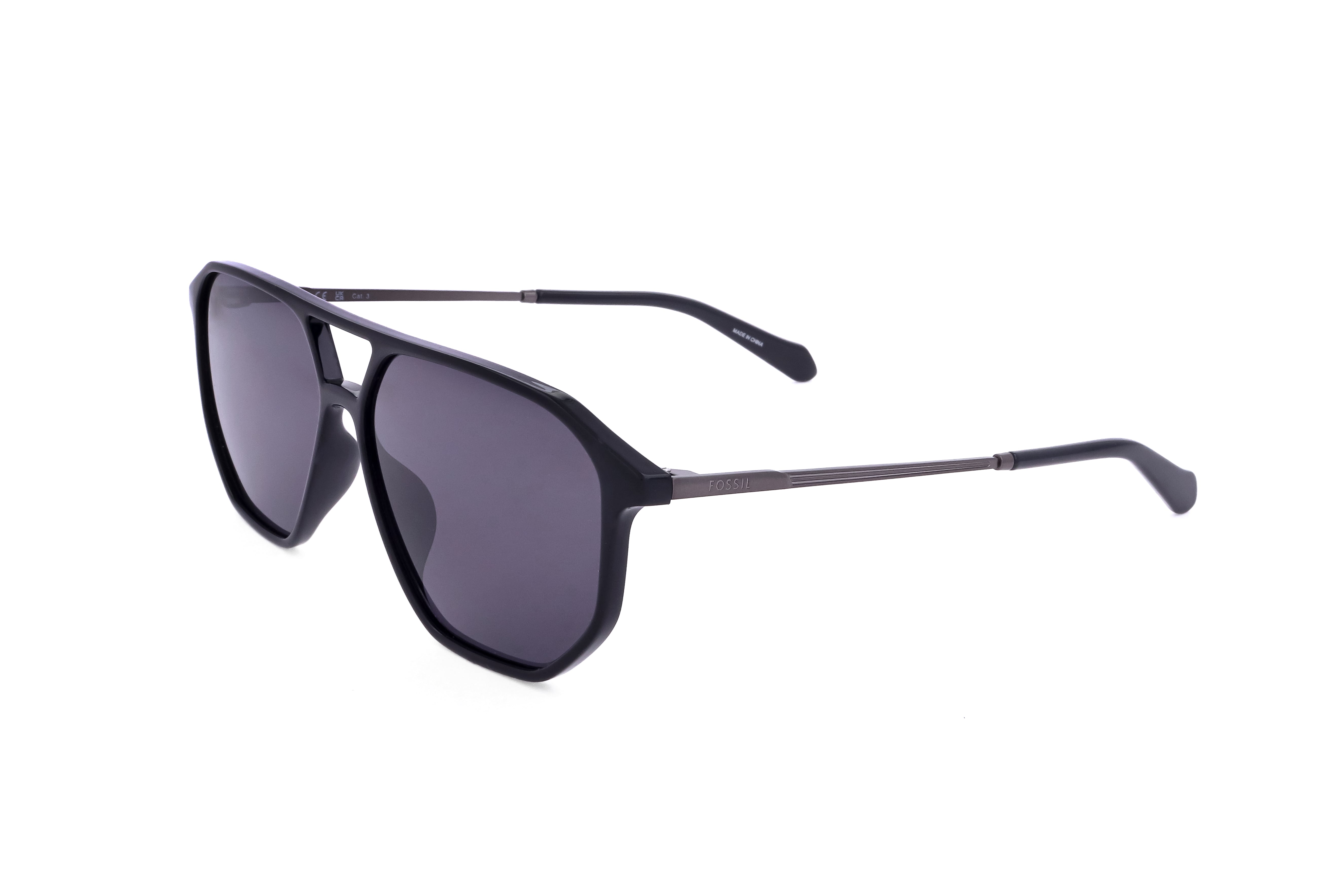 Fossil Men's 59mm Black Sunglasses FOS2149-S-807-59