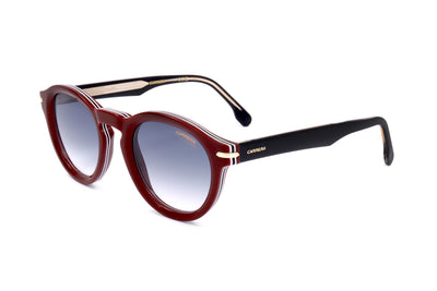 Carrera Unisex 48mm Striped Burgundy Sunglasses CARRERA306-S-KVN-48
