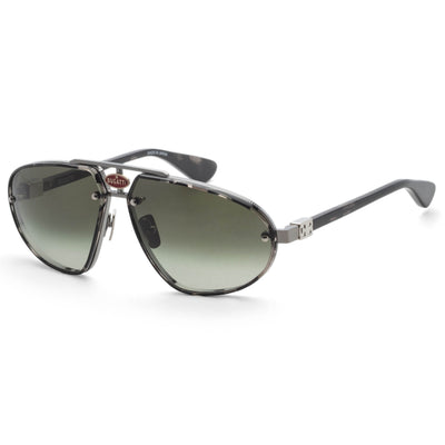 Bugatti Unisex 58mm Black Tortoise Gunmetal Sunglasses 10-BKTT-GM