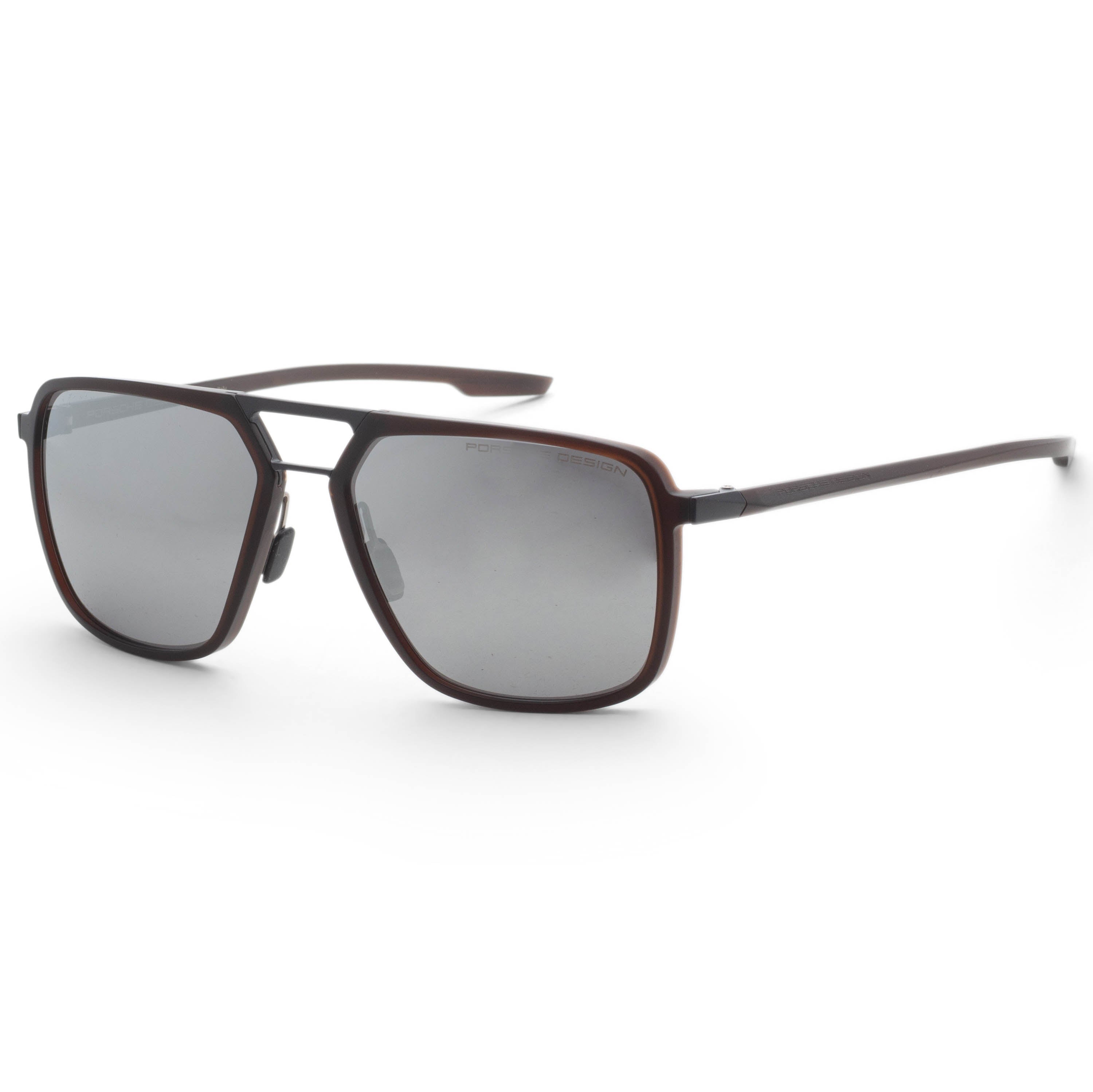 Porsche Design Men's 59mm Brown Sunglasses P8934-59C