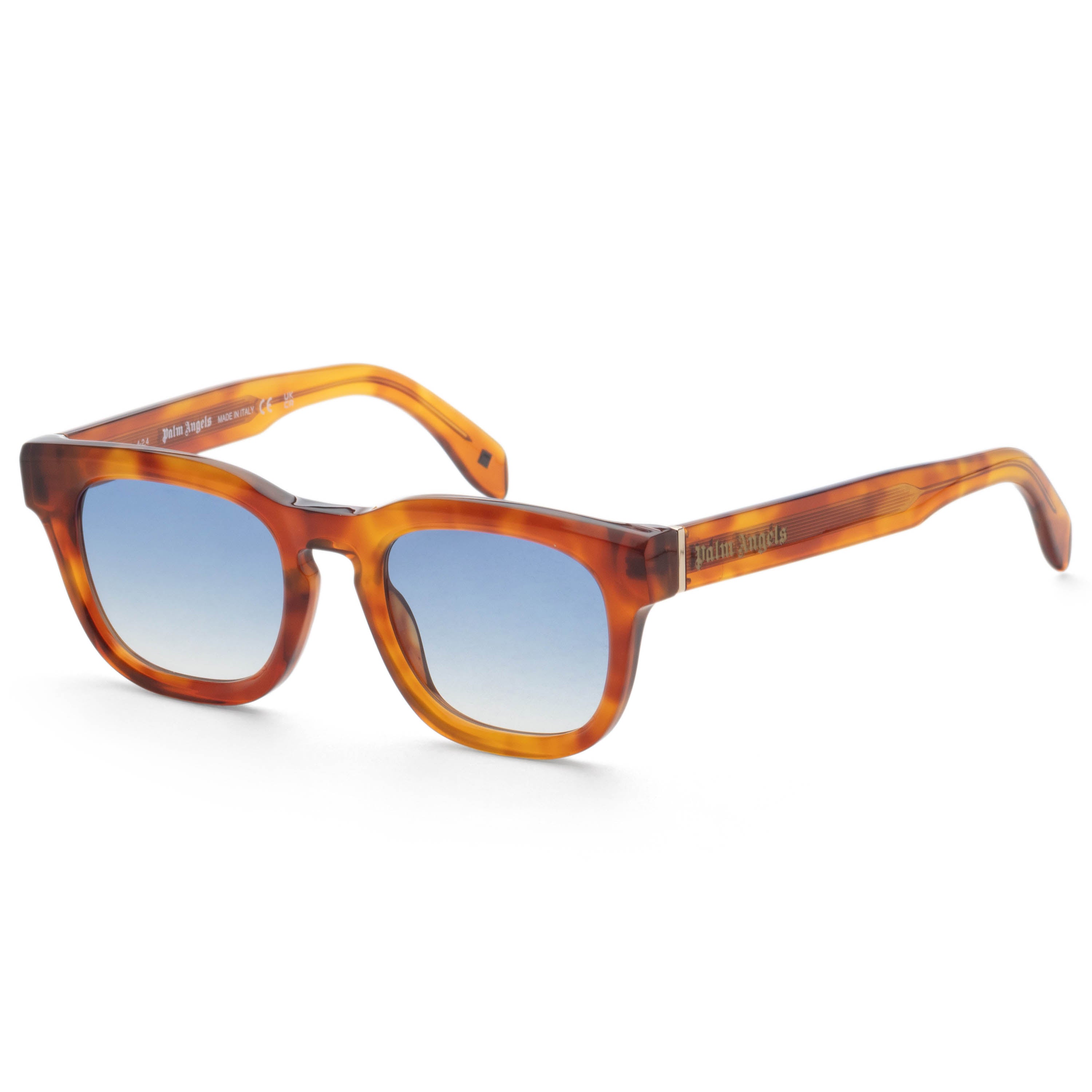 Palm Angels Unisex Echo 50mm Light Havana Sunglasses PERI090F24PLA0012449