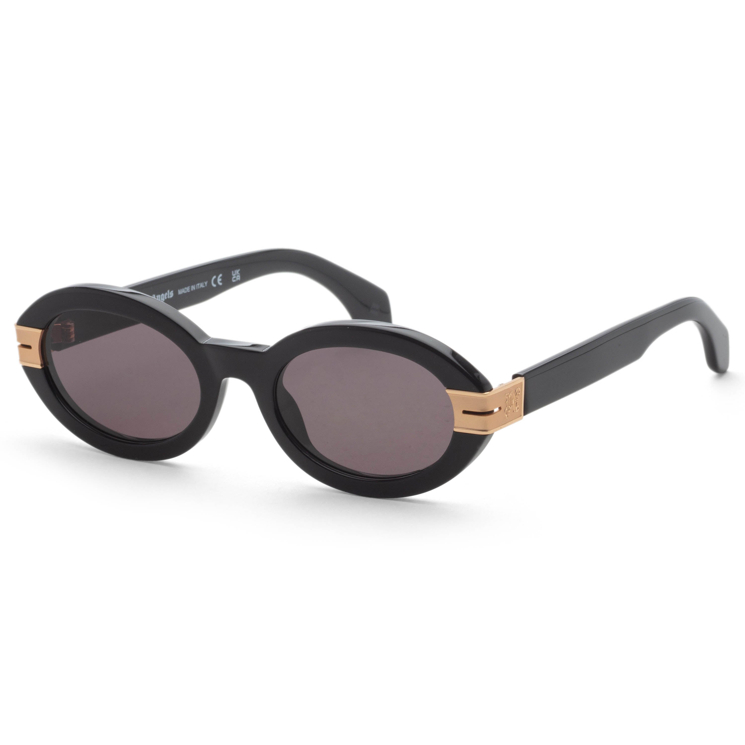 Palm Angels Unisex Harmony 53mm Black Sunglasses PERI094F24PLA0011007