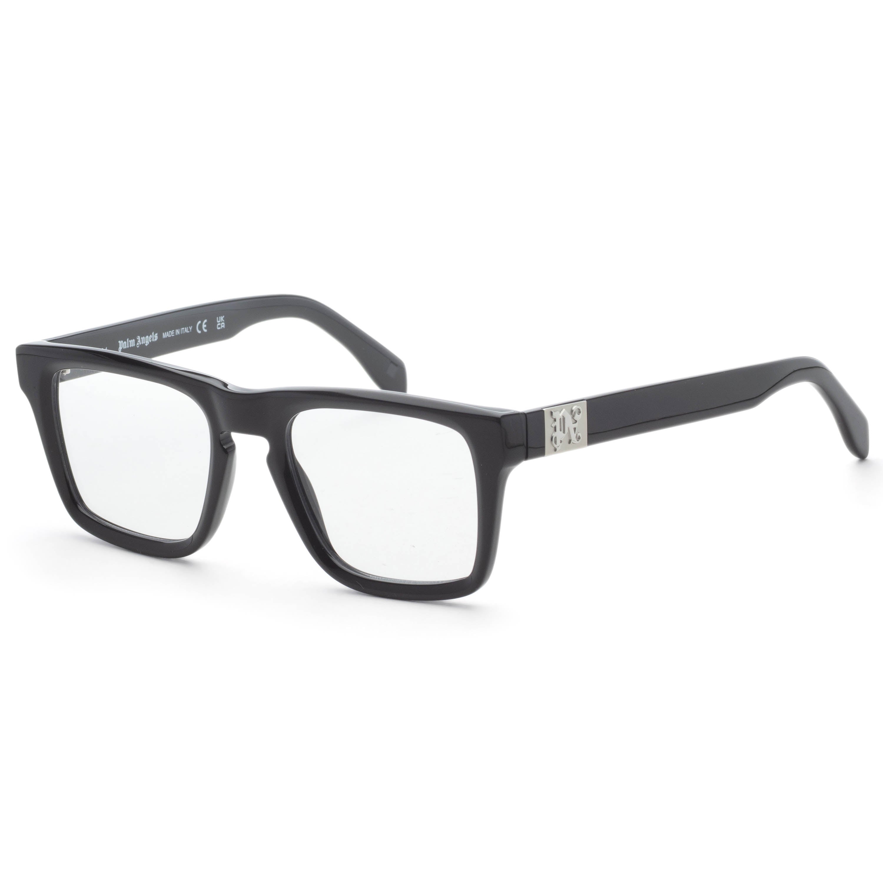 Palm Angels Unisex Style 7 53mm Black Eyeglasses PERJ007F24PLA0011000-53