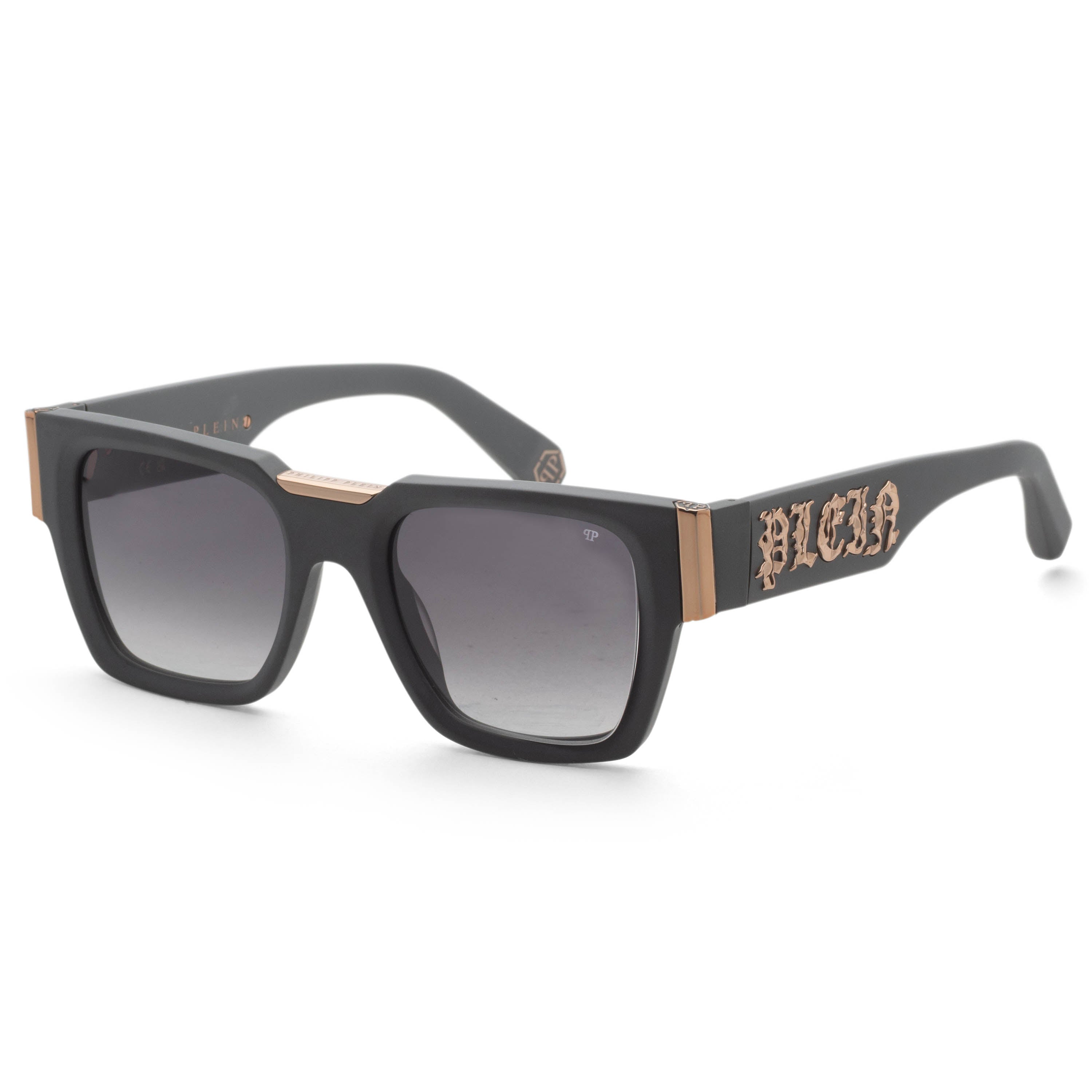Philipp Plein Women's 52 mm Matte Grey Sunglasses SPP095M520L46