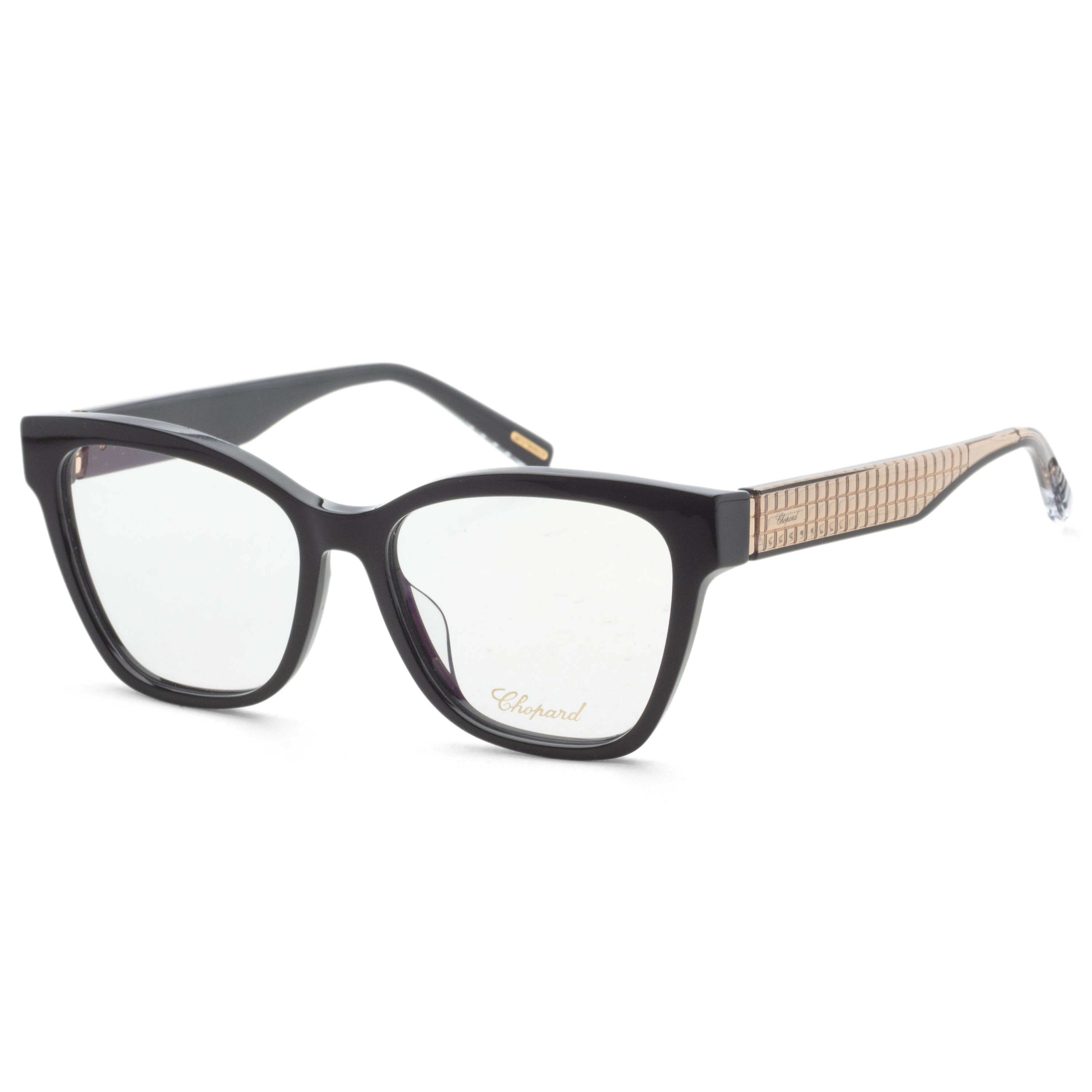 Chopard Women's 54 mm Super Black Eyeglasses VCH379M54BLKK