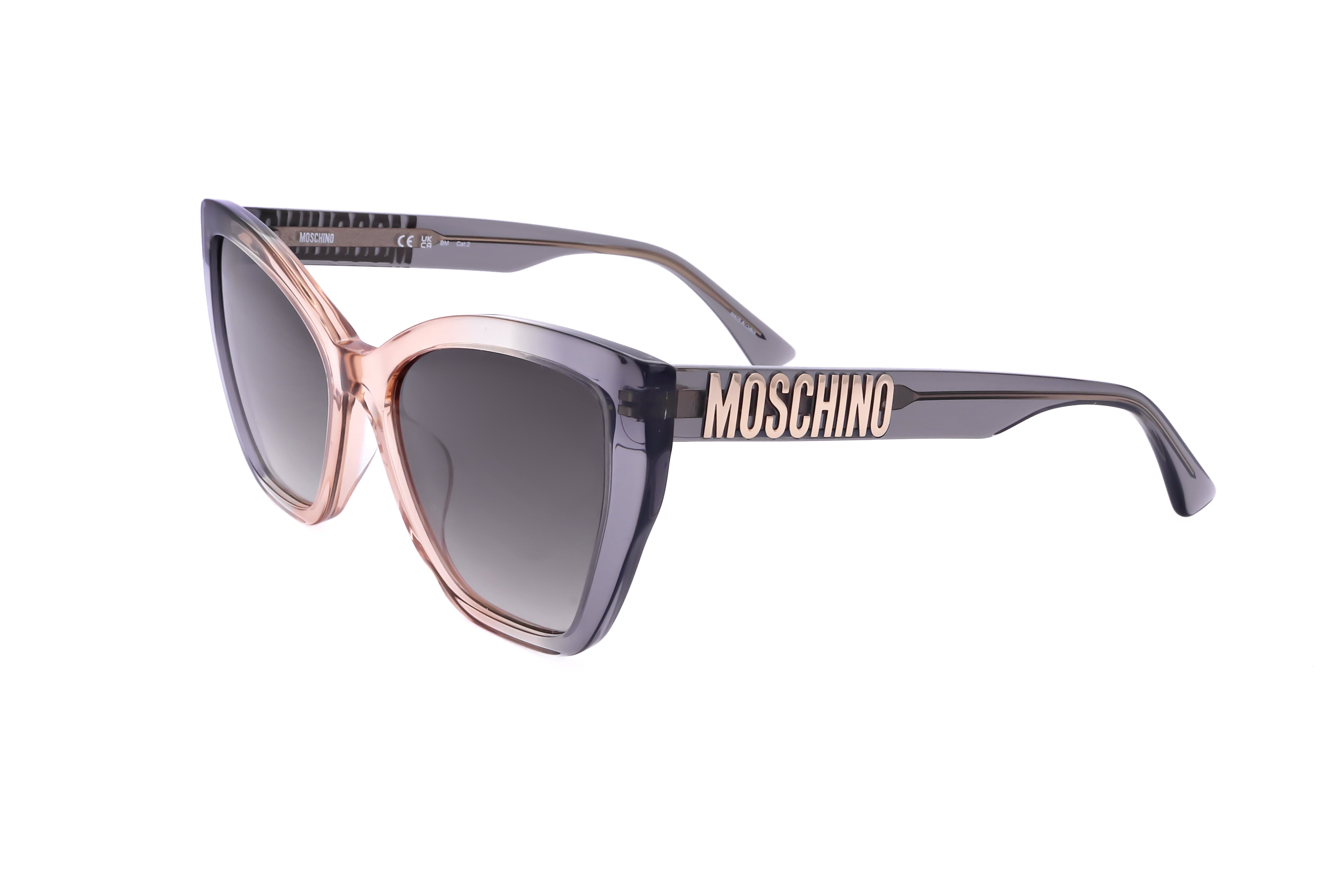 Moschino Women's 55mm Grey Ochre Sunglasses MOS155-S-MQE-55