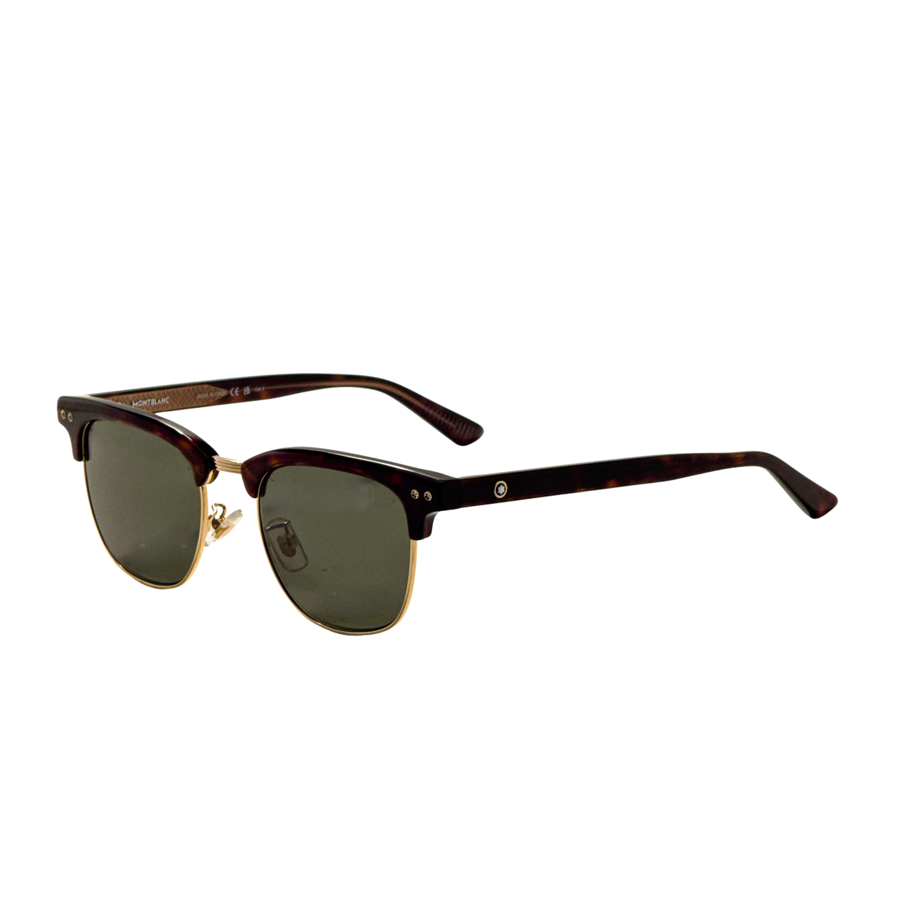 Montblanc Men's 52 mm Havana Sunglasses MB0382S-003