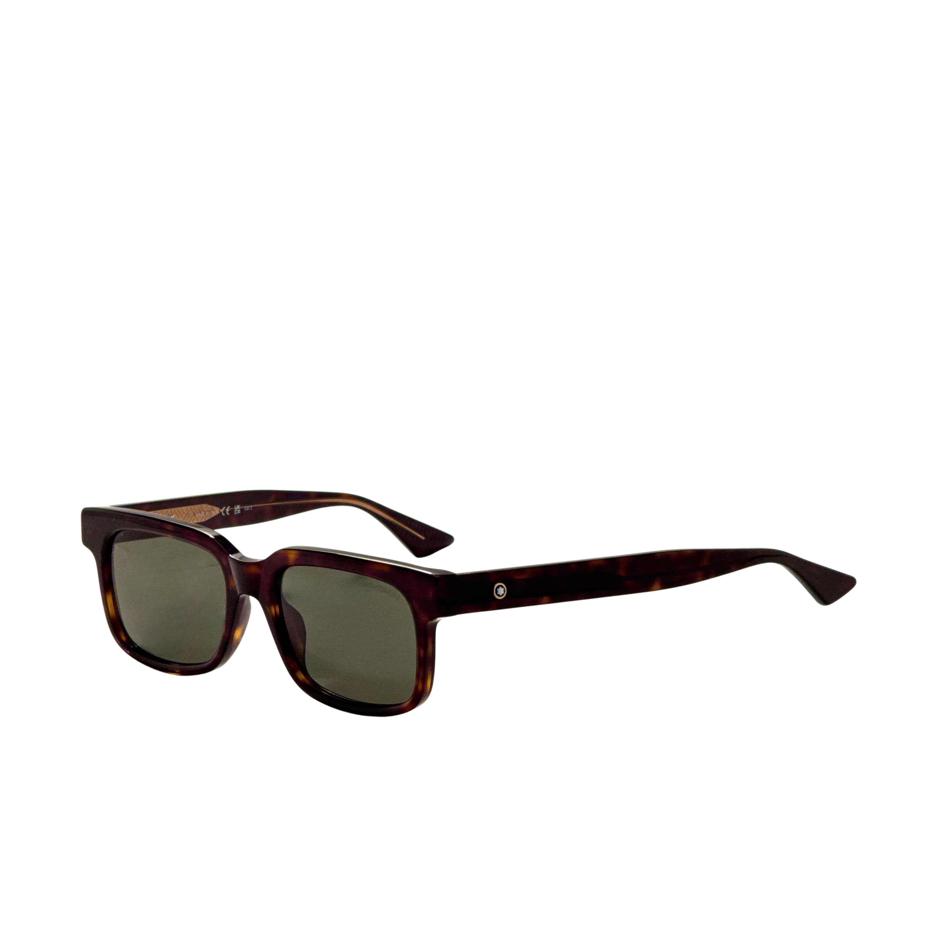 Montblanc Men's 54 mm Havana Sunglasses MB0383S-002