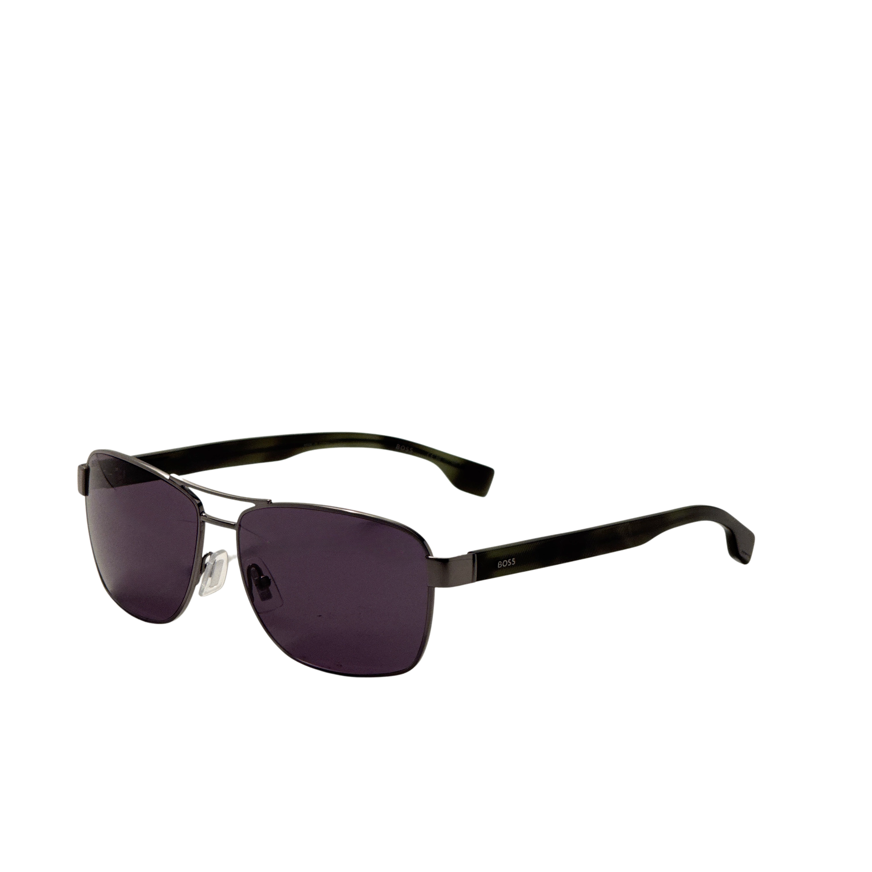 Hugo Boss Men's 60mm Dark Ruthenium Sunglasses BOSS1240-S-KJ1-60