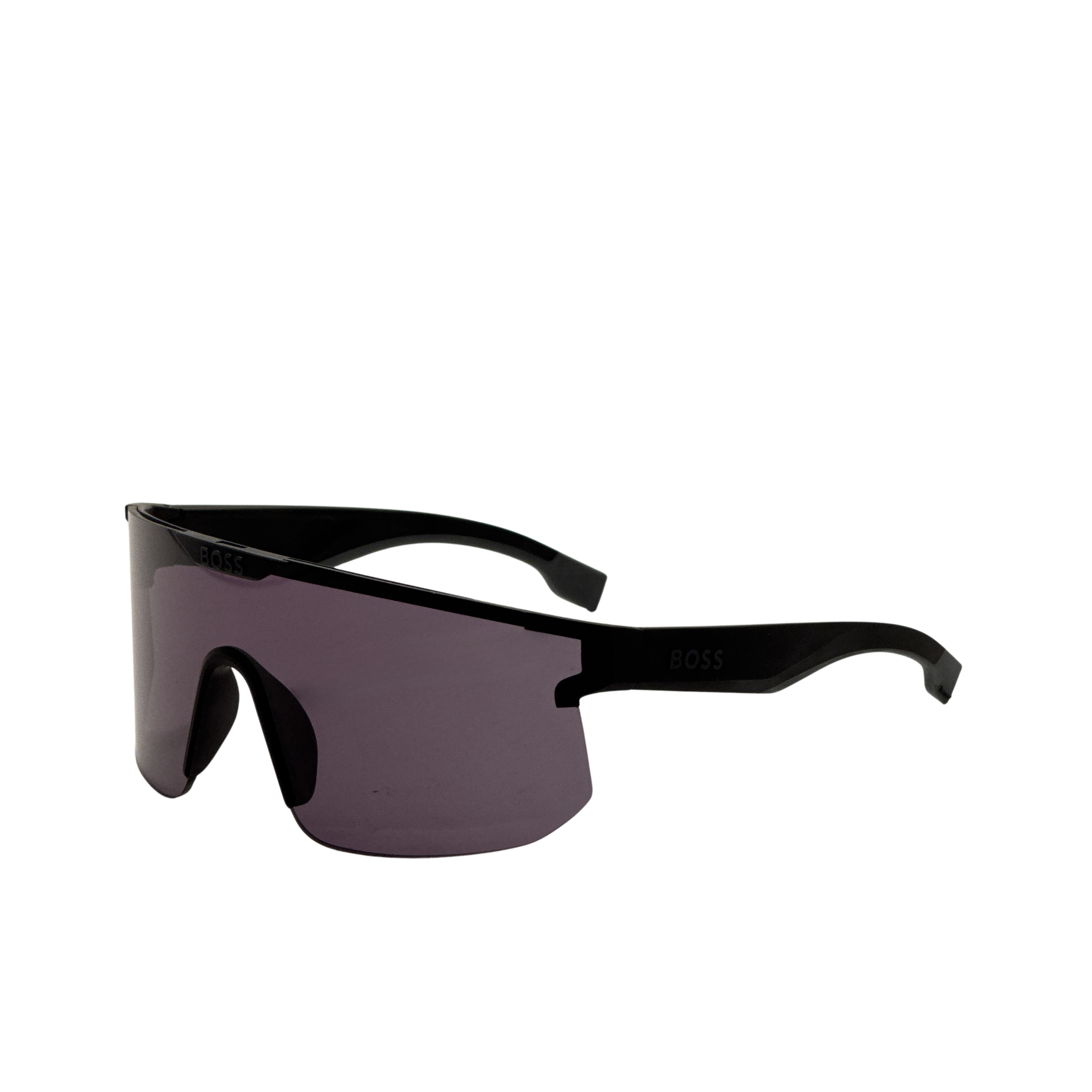 Hugo Boss Men's 99mm Matte Black Grey Sunglasses BOSS1500-S-O6W-99