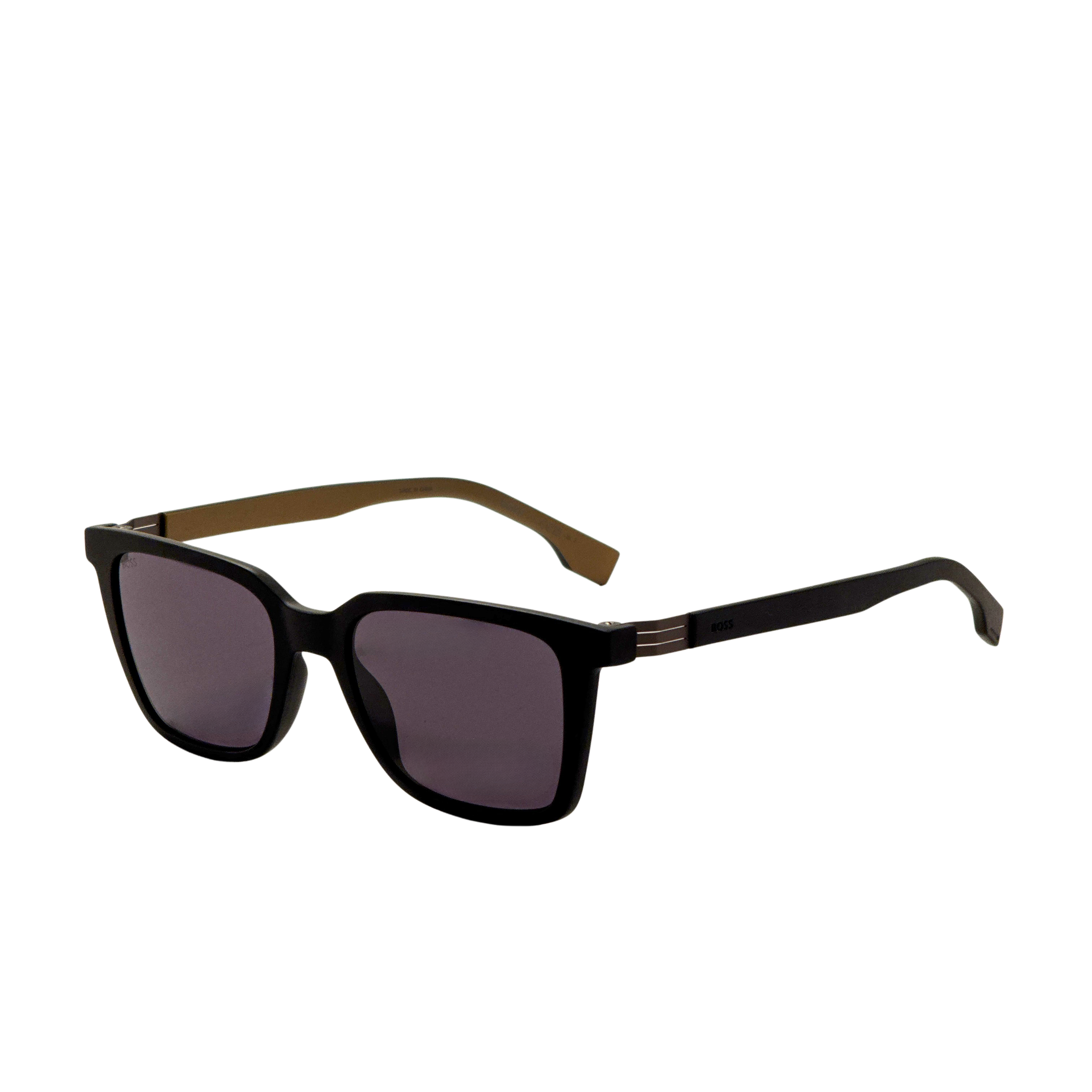 Hugo Boss Men's 53mm Black Beige Sunglasses BOSS1574-S-0WM-53