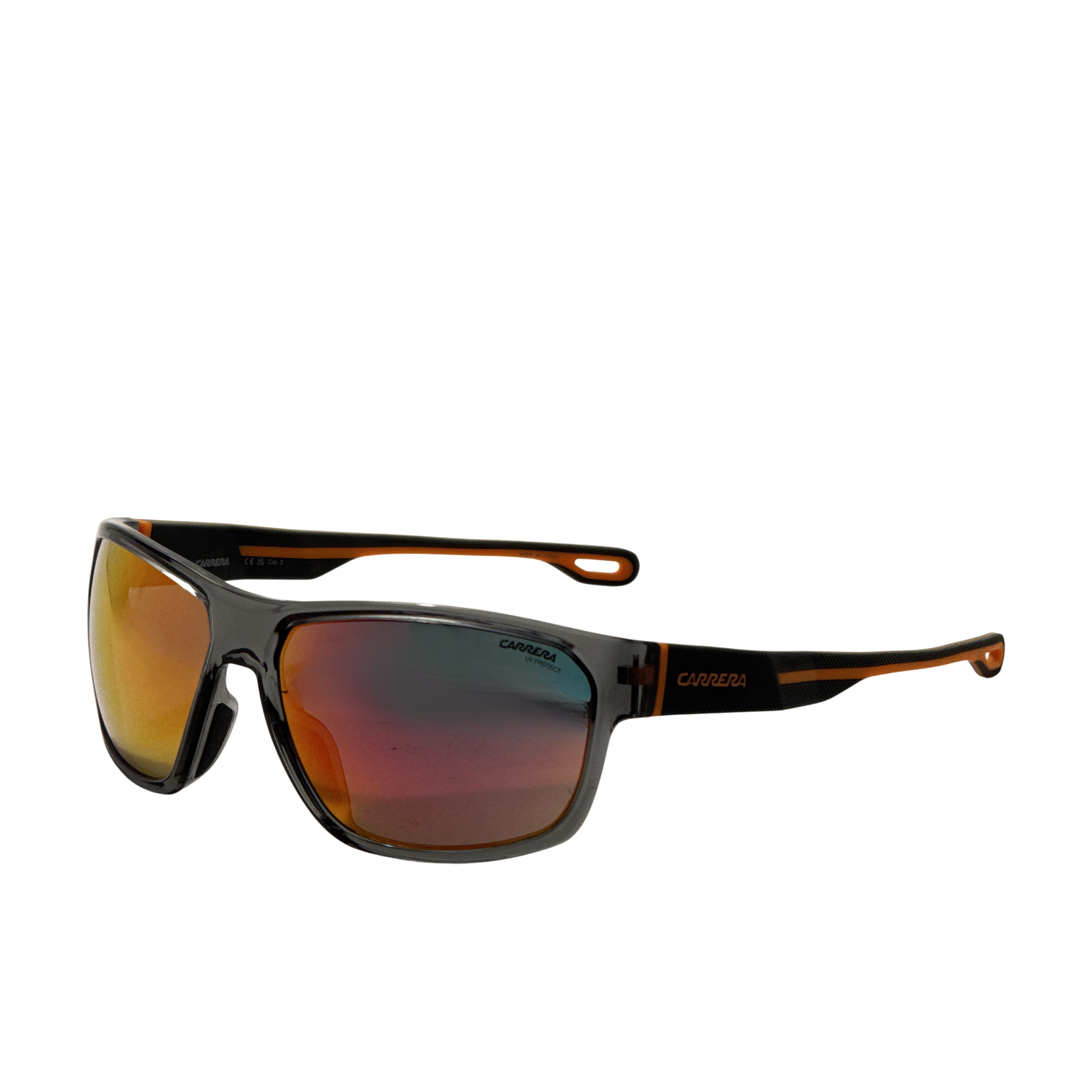 Carrera Men's 63mm Grey Orange Sunglasses CARRERA4018-S-M9L-63
