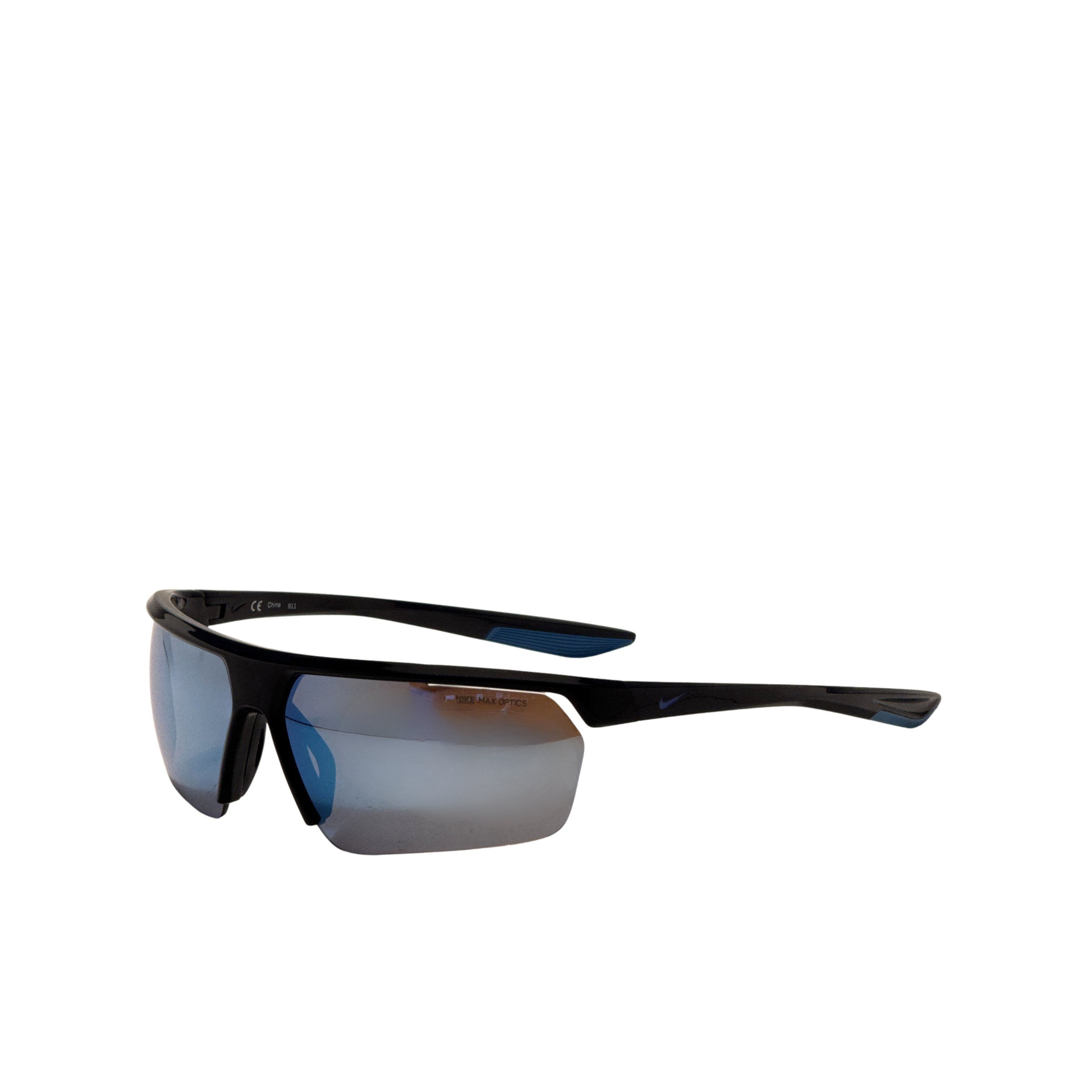 Nike Men's Gale Force 71mm Obdsidian Racer Blue Sunglasses CW4668-451-71
