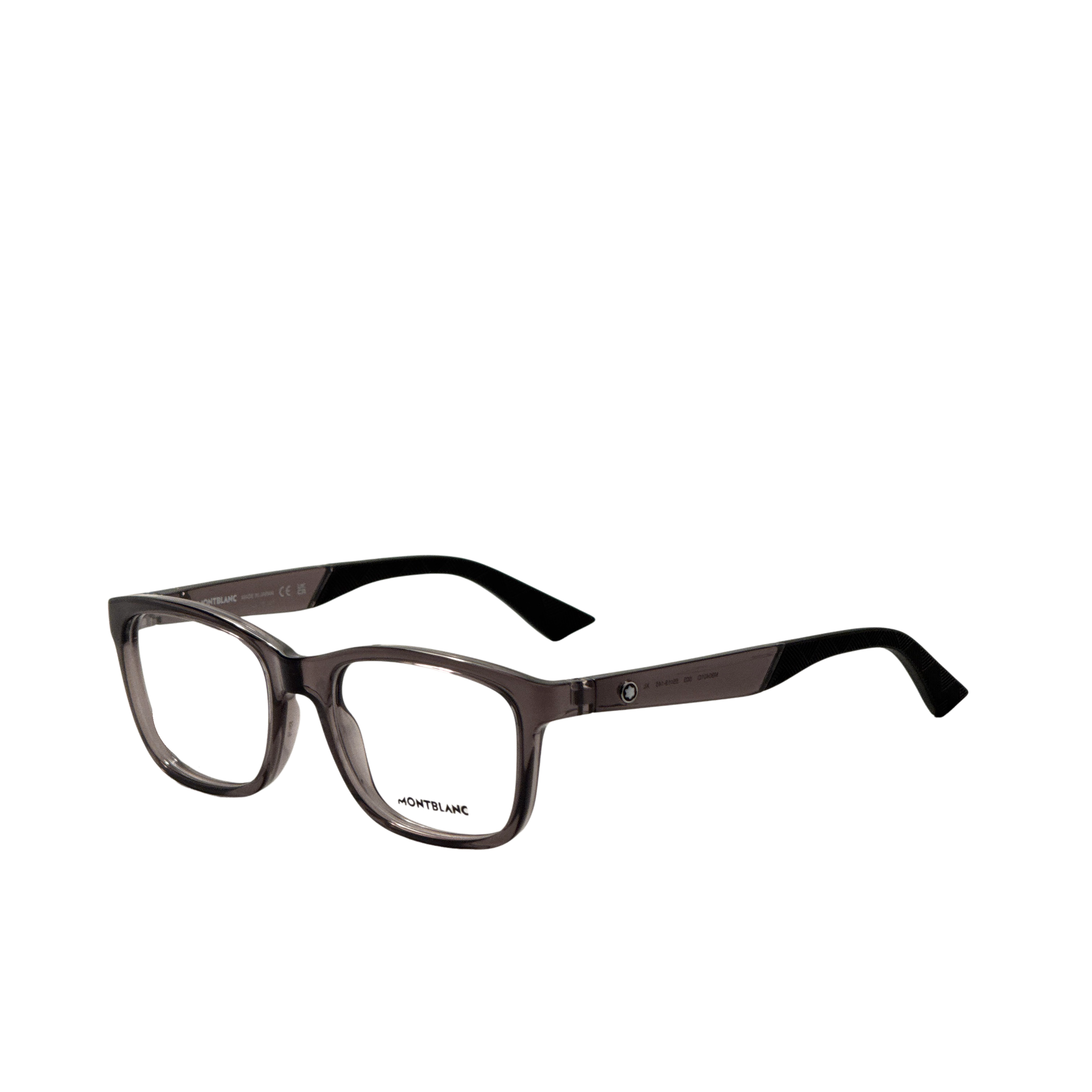 Montblanc Men's 55 mm Grey Eyeglasses MB0401O-003-55