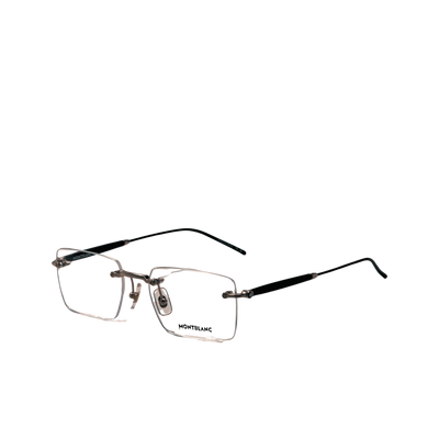 Montblanc Men's 55 mm Black Gold Eyeglasses MB0411O-001-55