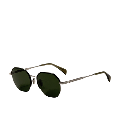 Paul Smith Men's Lovell 53mm Silver Khaki Sunglasses PS24110S-007-53