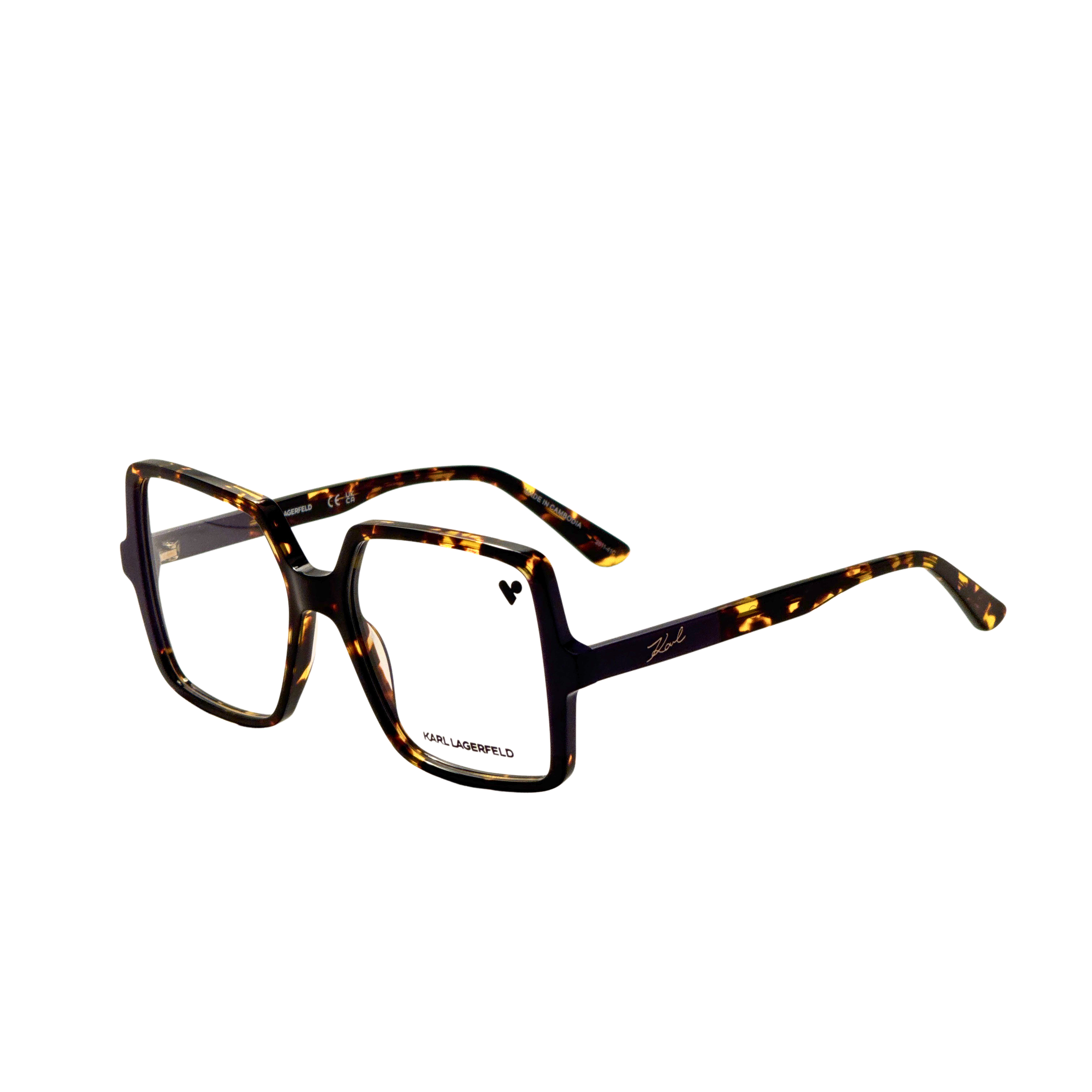Karl Lagerfeld Women's 54mm Tokyo Tortoise Violet Eyeglasses KL6169-232-54