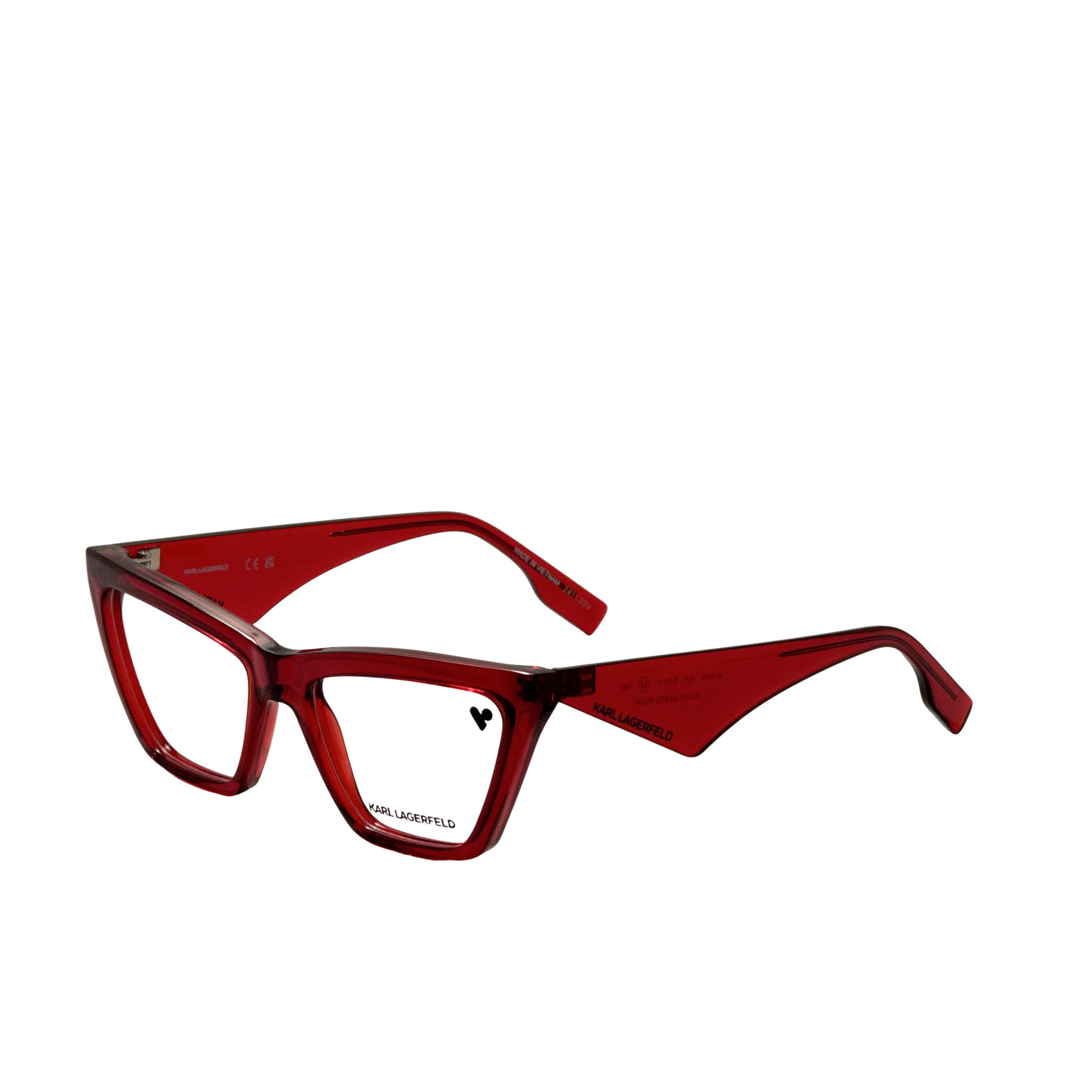Karl Lagerfeld Women's 54mm Crystal Red Eyeglasses KL6195-600-54