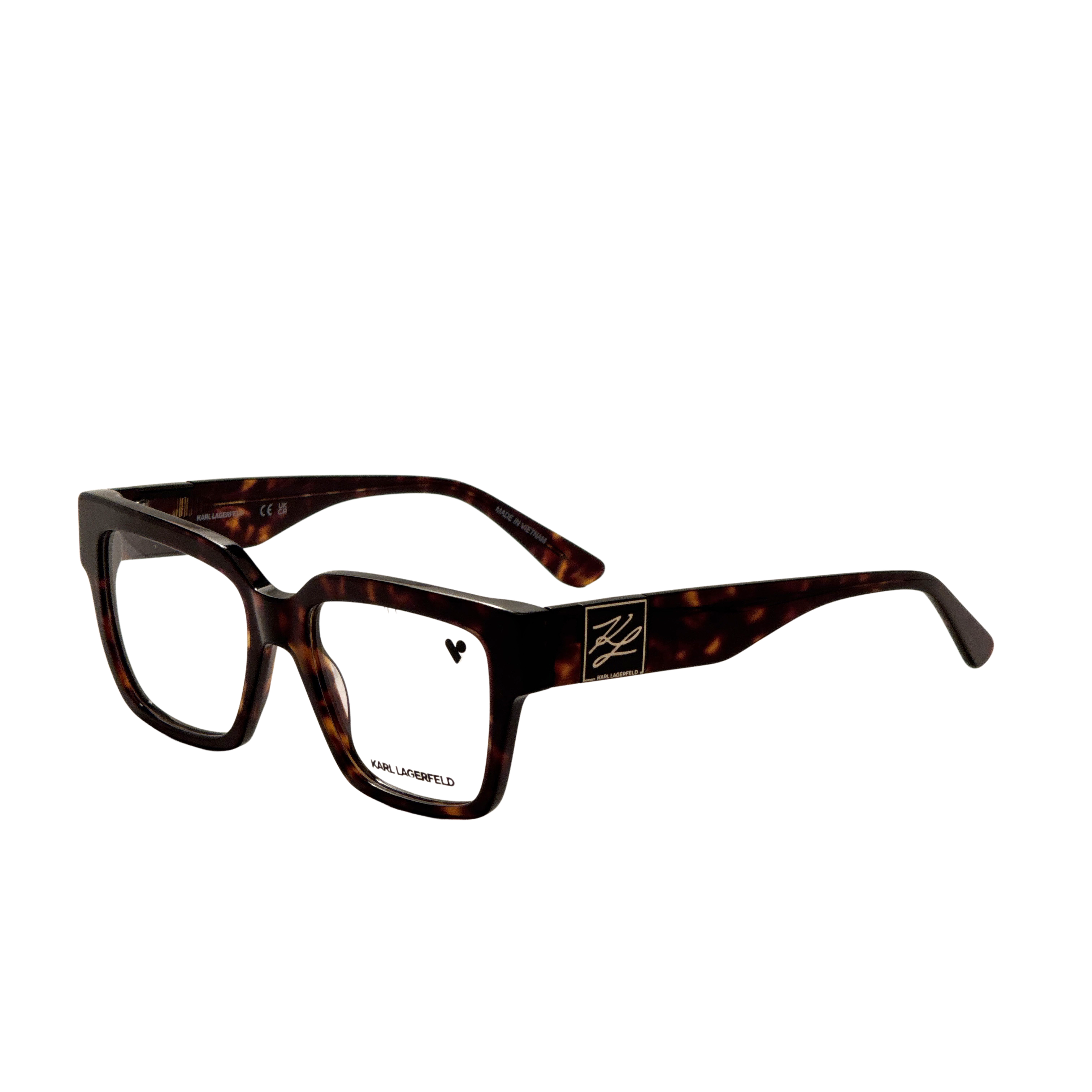 Karl Lagerfeld Women's 53mm Dark Tortoise Eyeglasses KL6196-242-53