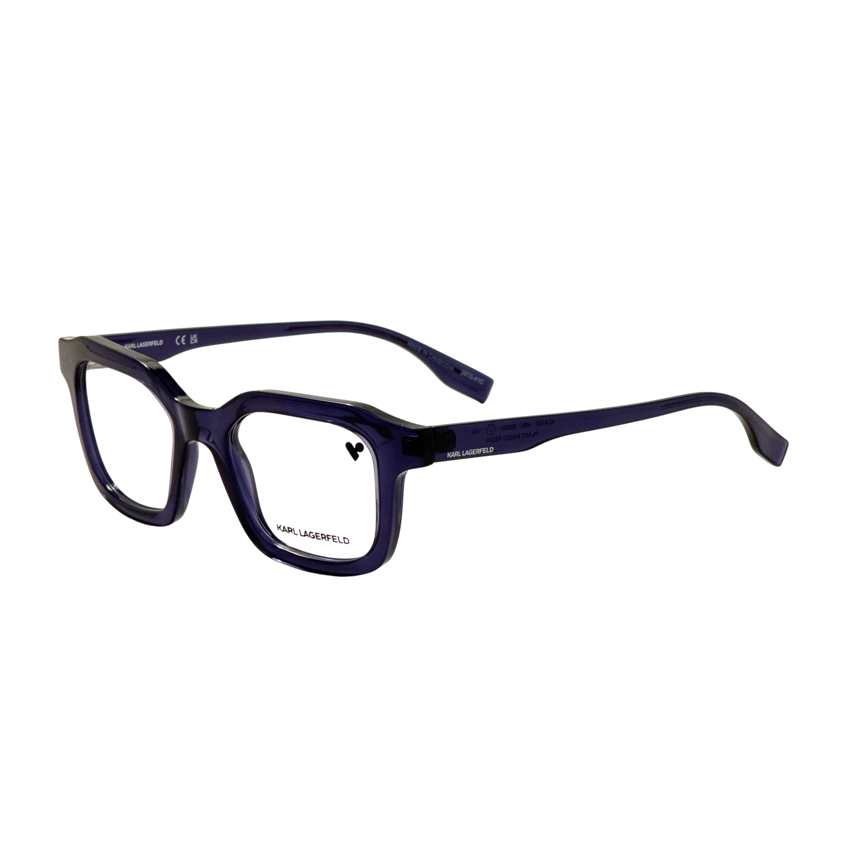 Karl Lagerfeld Men's 50mm Blue Eyeglasses KL6197-400-50
