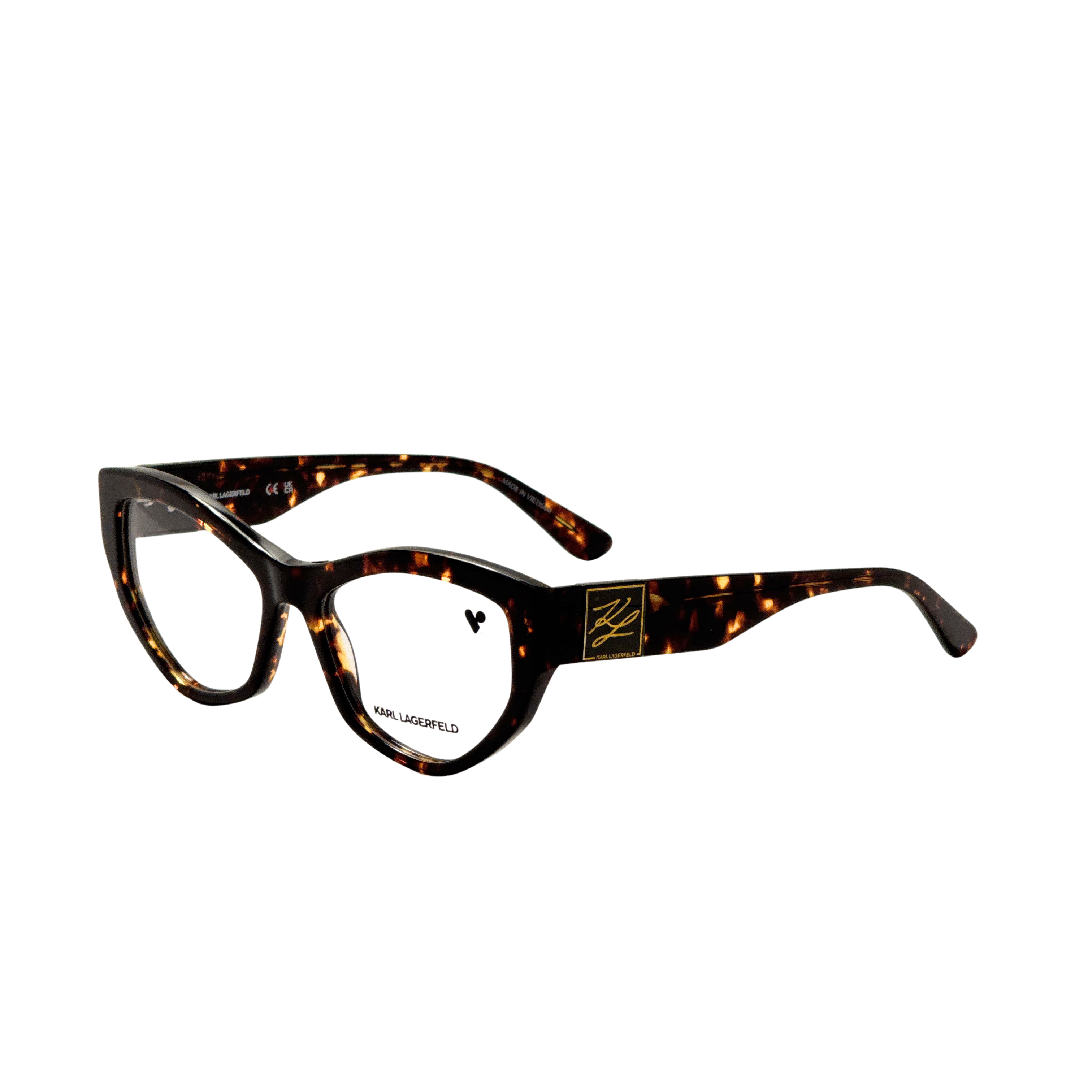 Karl Lagerfeld Women's 55mm Dark Tortoise Eyeglasses KL6211-242-55