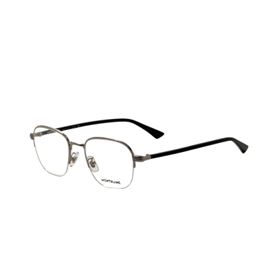 Montblanc Men's 53 mm Silver Eyeglasses MB0341O-001-53