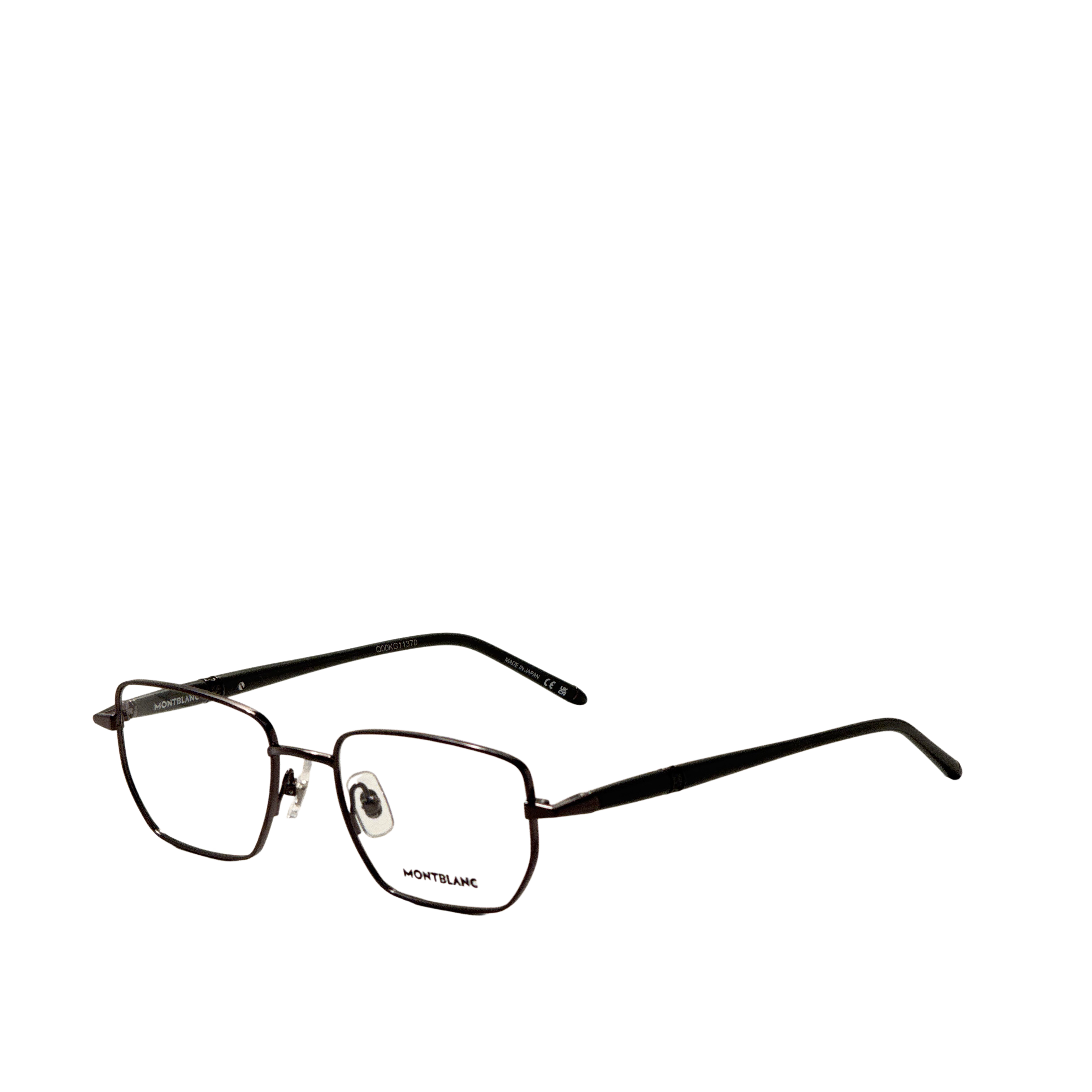 Montblanc Men's 54 mm Gunmetal Eyeglasses MB0347O-006-54