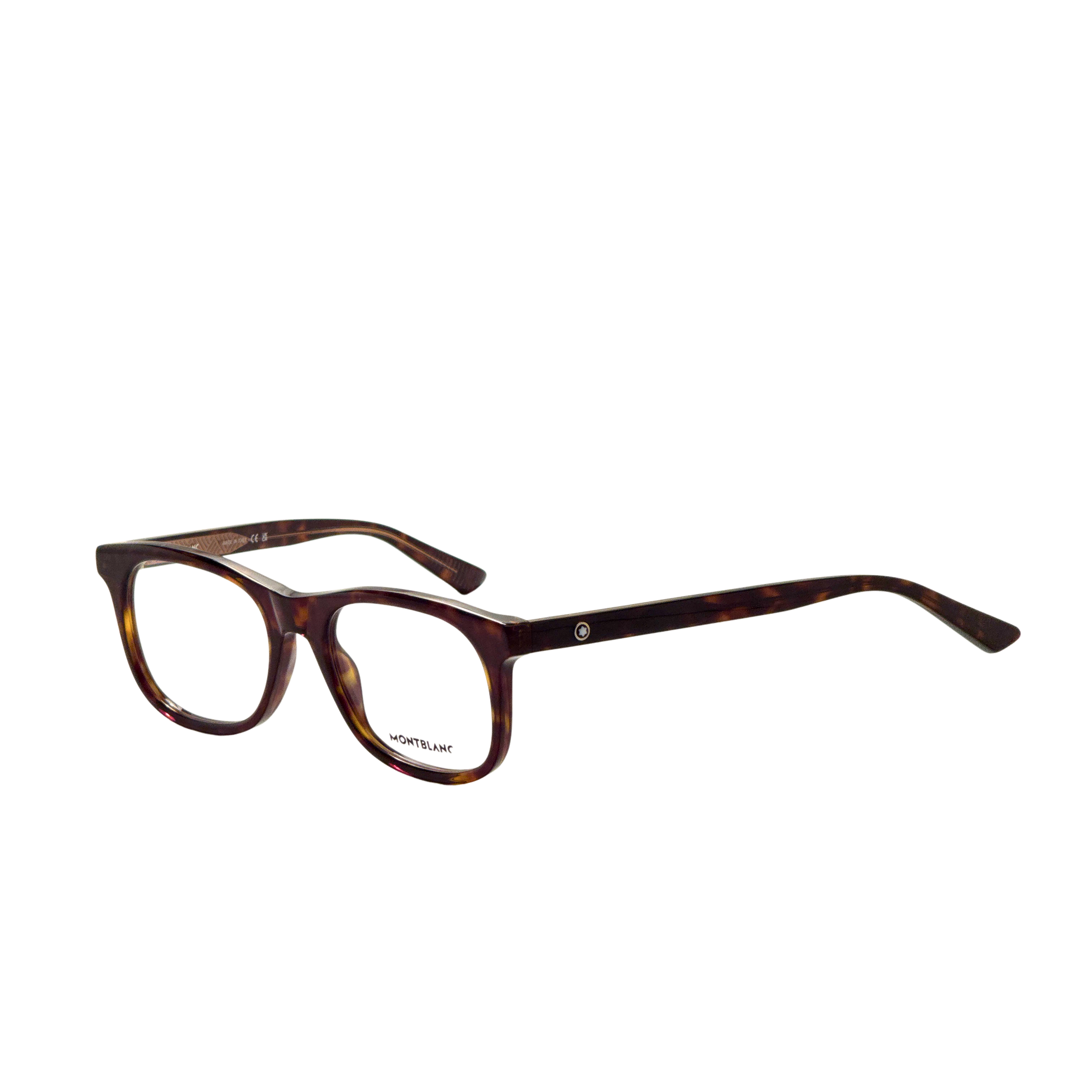 Montblanc Men's 54 mm Havana Eyeglasses MB0385O-007