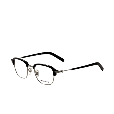 Montblanc Men's 50 mm Black Silver Eyeglasses MB0390O-001-50