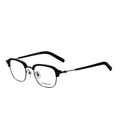Montblanc Men's 50 mm Black Gunmetal Eyeglasses MB0390O-002-50