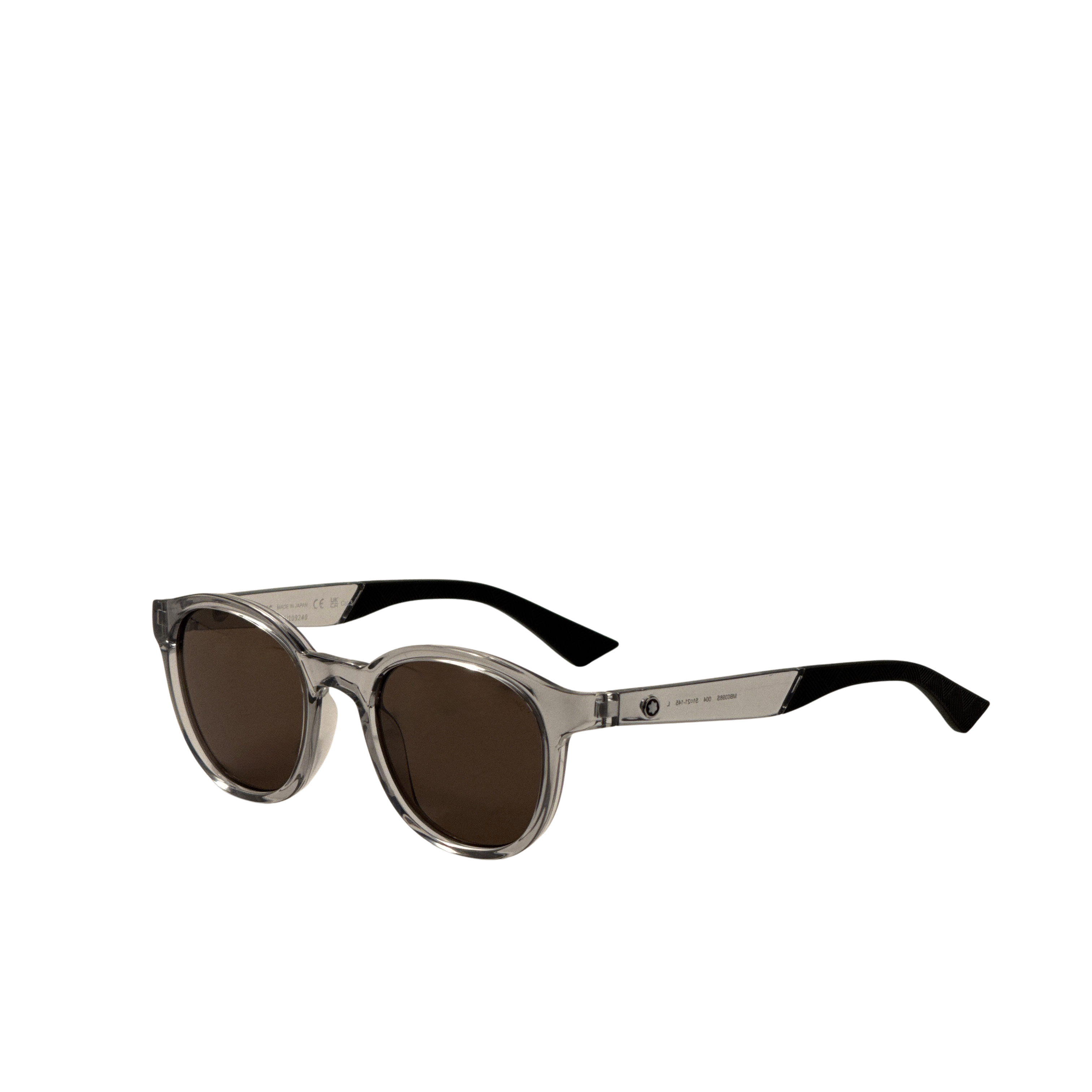 Montblanc Men's 51 mm Grey Sunglasses MB0398S-004