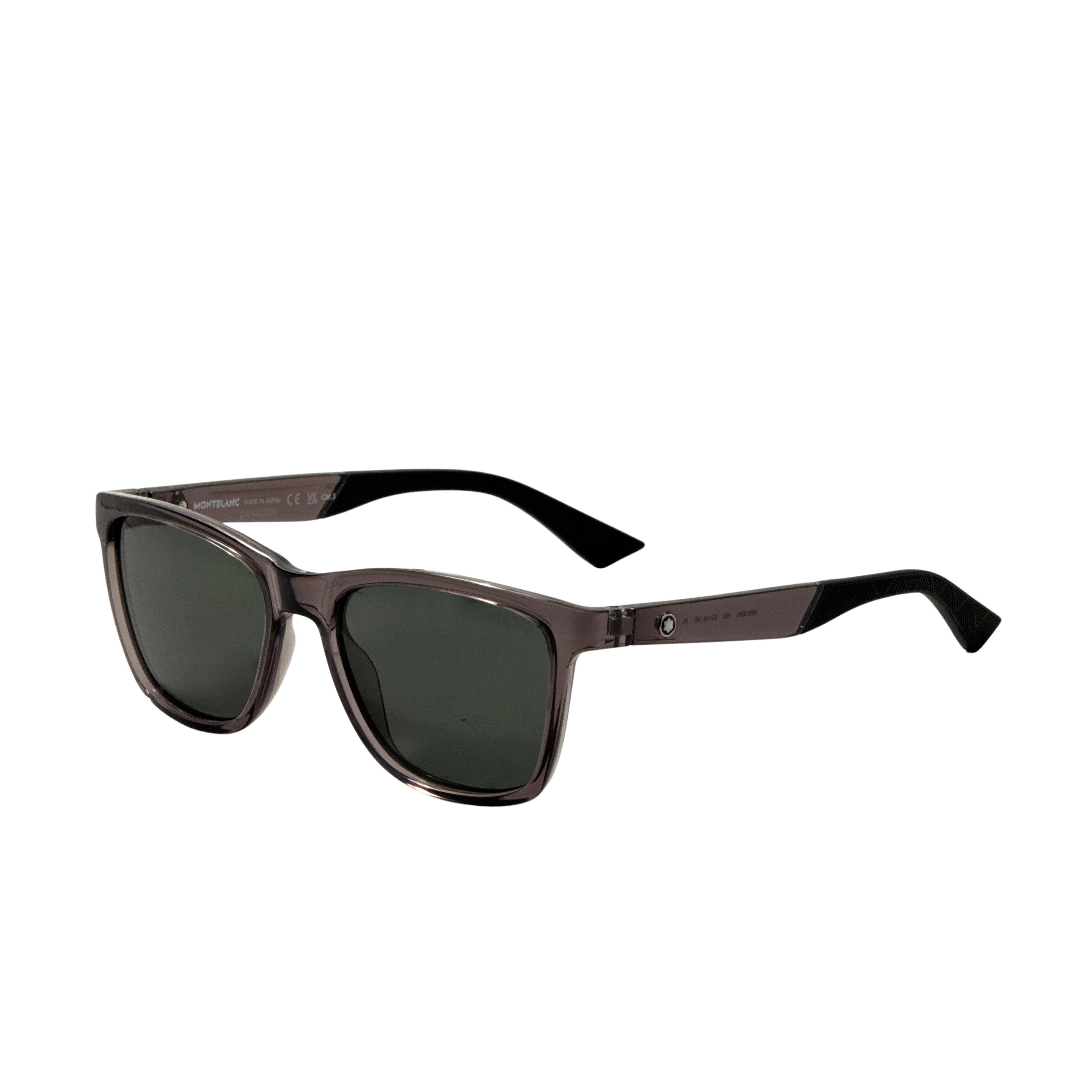 Montblanc Men's 55 mm Grey Sunglasses MB0399S-003