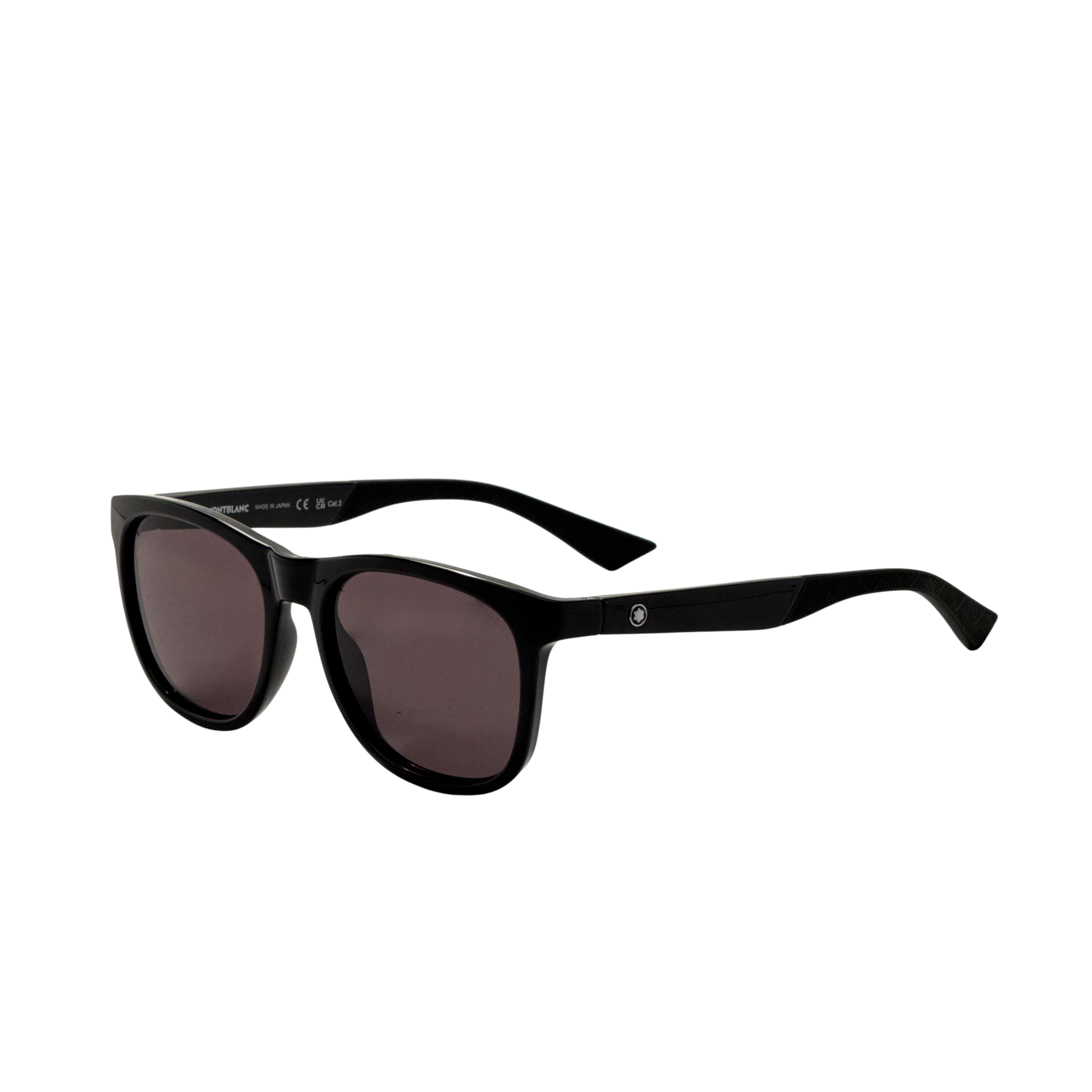 Montblanc Men's 55 mm Black Sunglasses MB0400S-001
