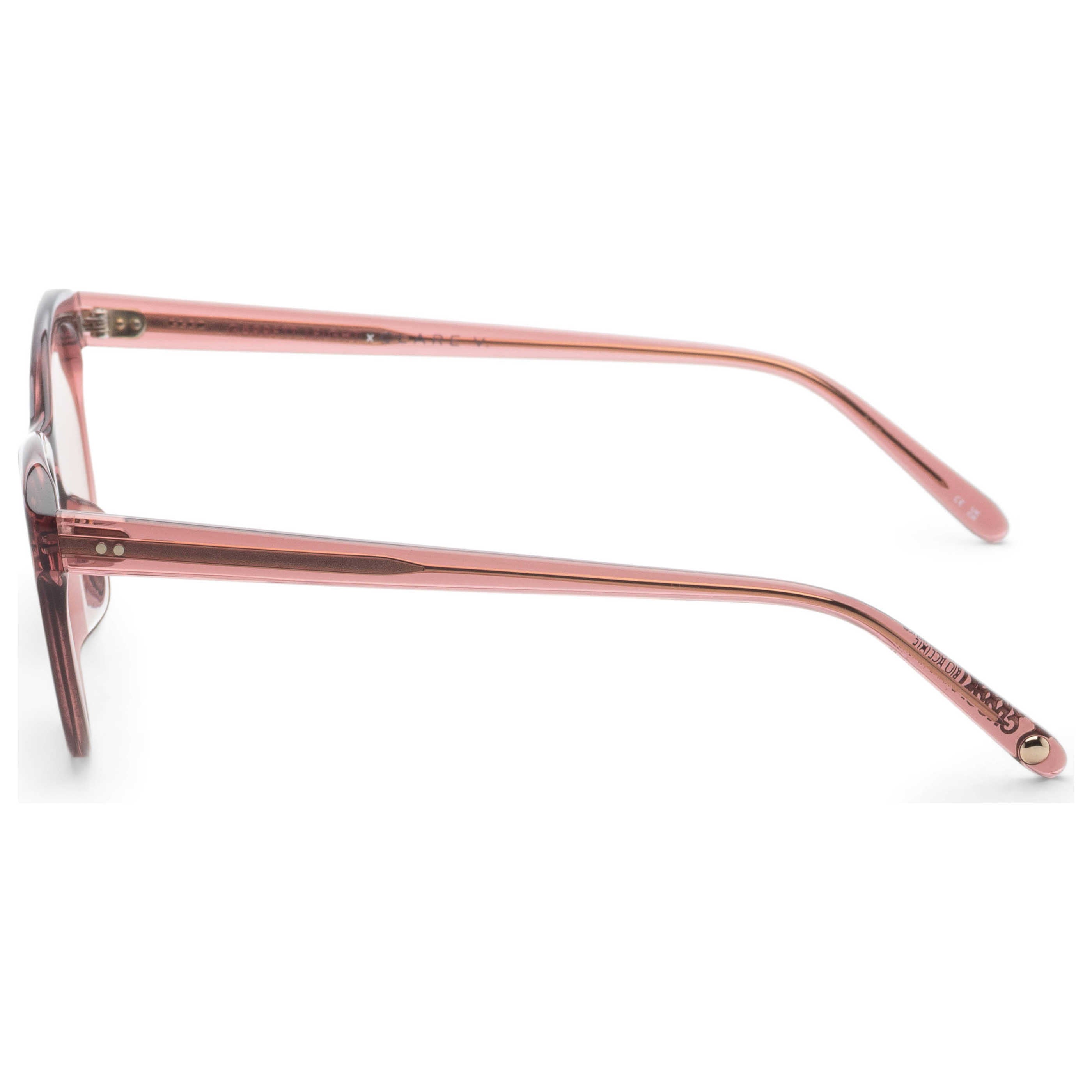 משקפי שמש Garrett Leight דגם x Clare Viver לנשים 47 מ״מ בצבע ורוד Sun Bio