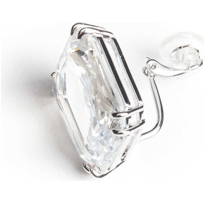 עגילים Mesmera עם קריסטל לבן של Swarovski