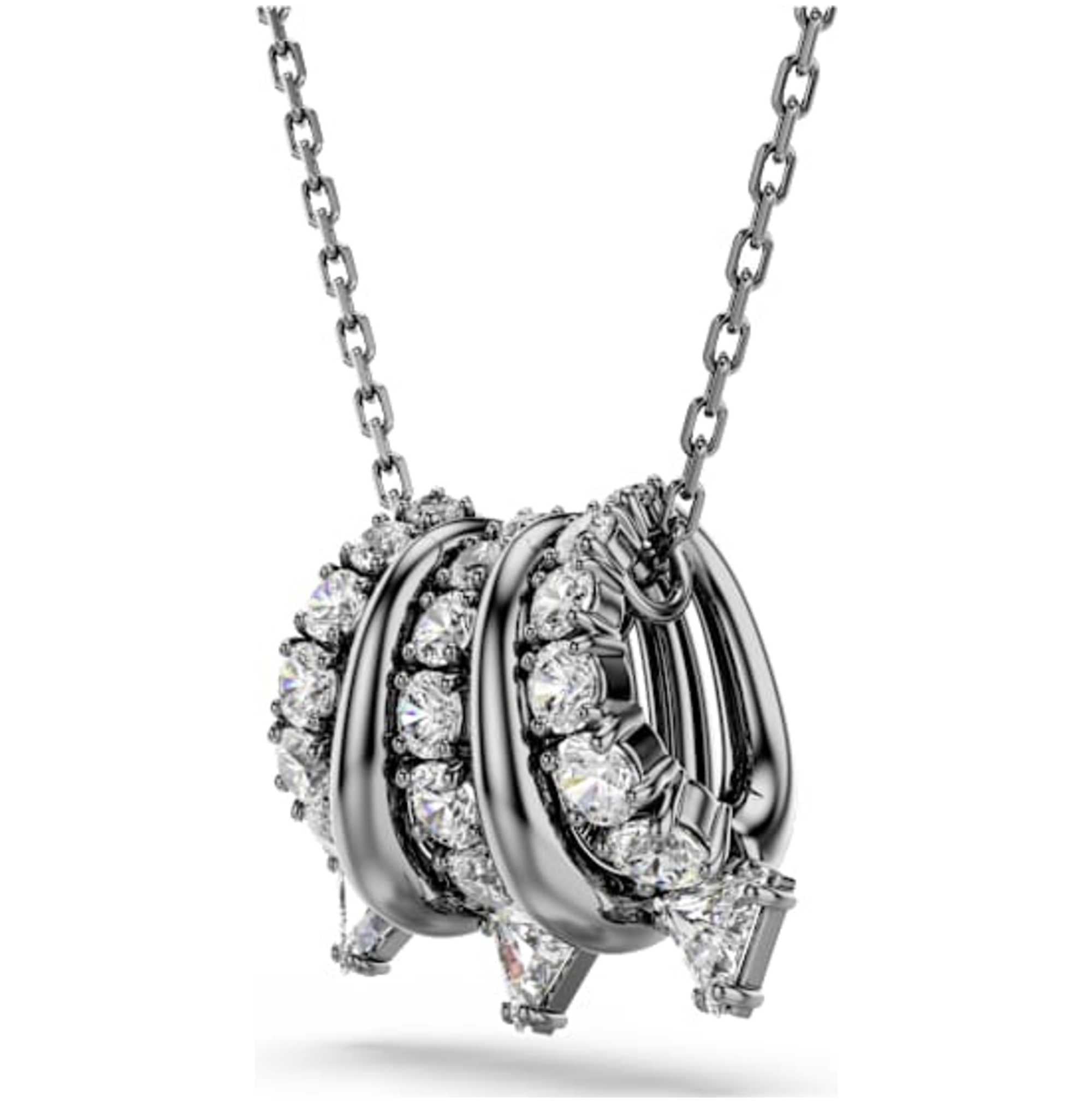 שרשרת Sublima עם קריסטל לבן של Swarovski