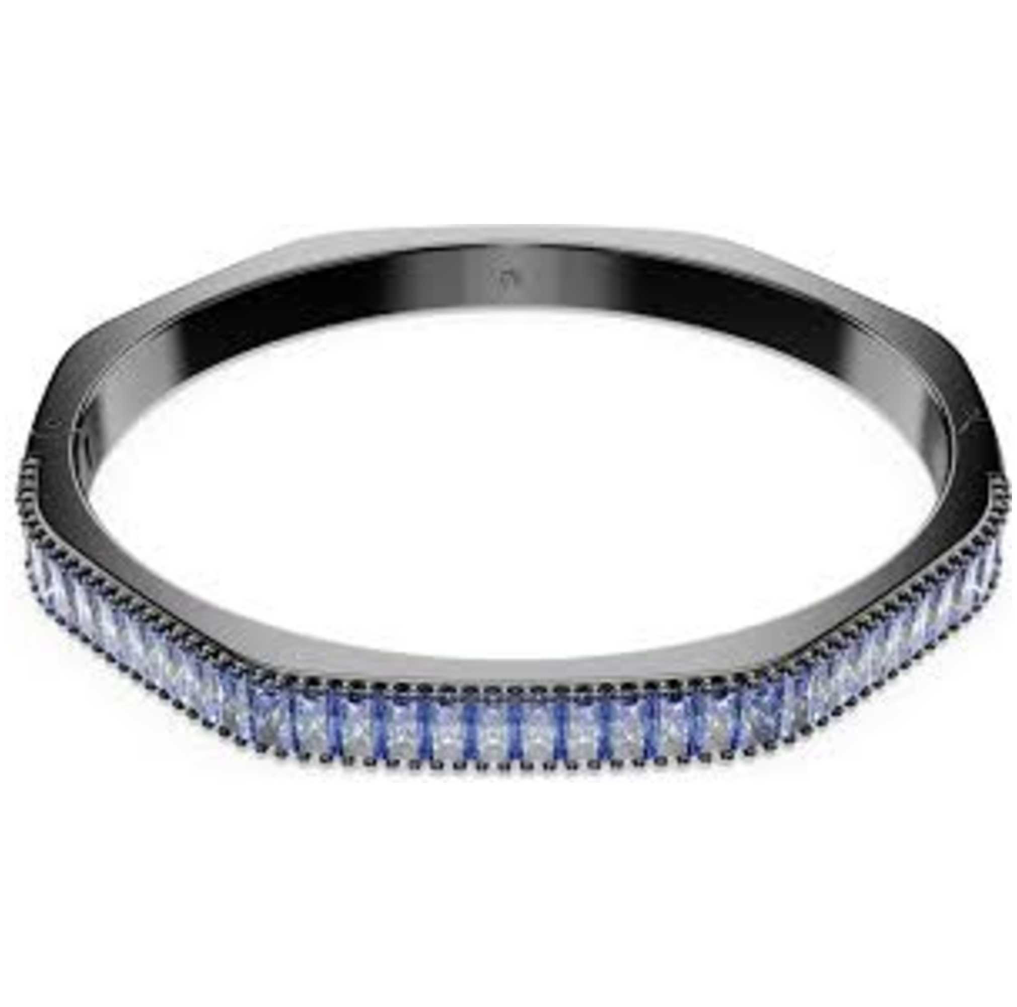 צמיד Matrix עם קריסטל כחול של Swarovski