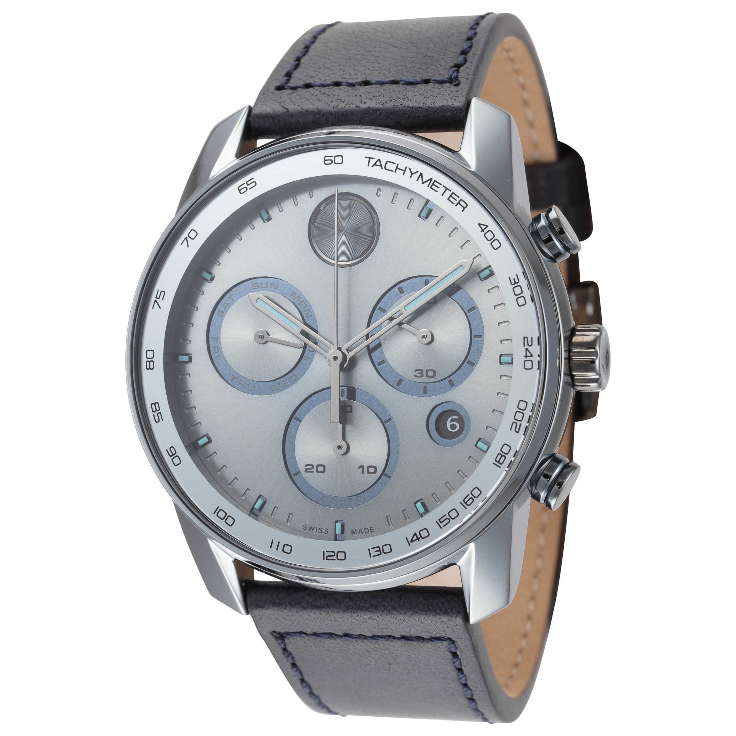 שעון Movado דגם Bold Verso לגברים 44 מ״מ כרונוגרף קוורץ