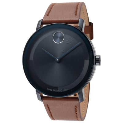 Movado Men's Bold Evolution 2.0 Blue IP 40mm Quartz Watch 3601093