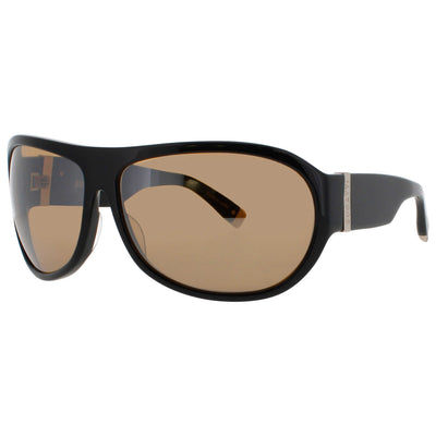 Bugatti Men's 66mm Black Sunglasses 43B-BK