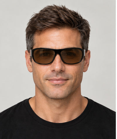 Bugatti Men's 66mm Black Sunglasses 43B-BK