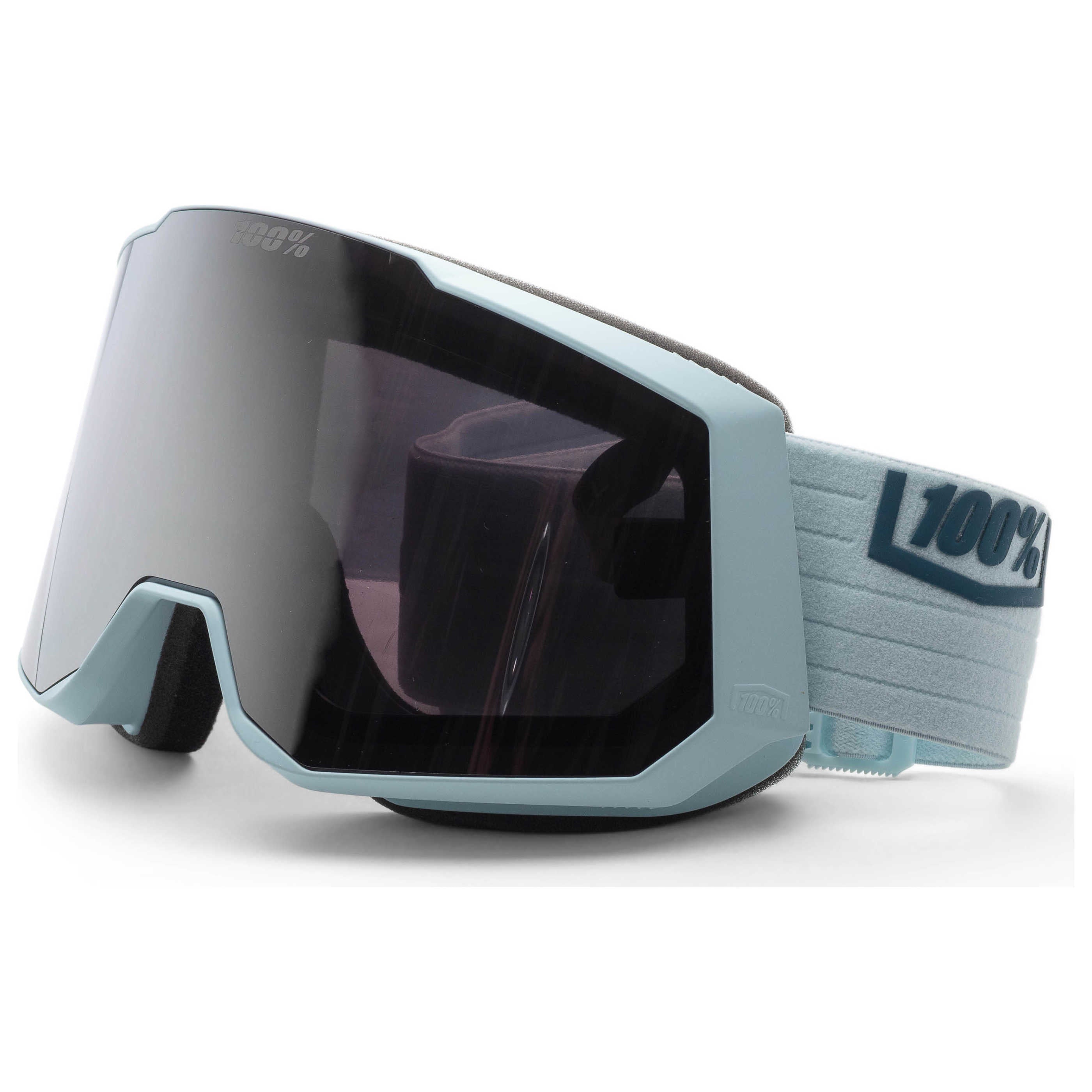 משקפי שמש 100 Percent דגם Snowcraft Hiper Xl יוניסקס 99 מ״מ בצבע כחול