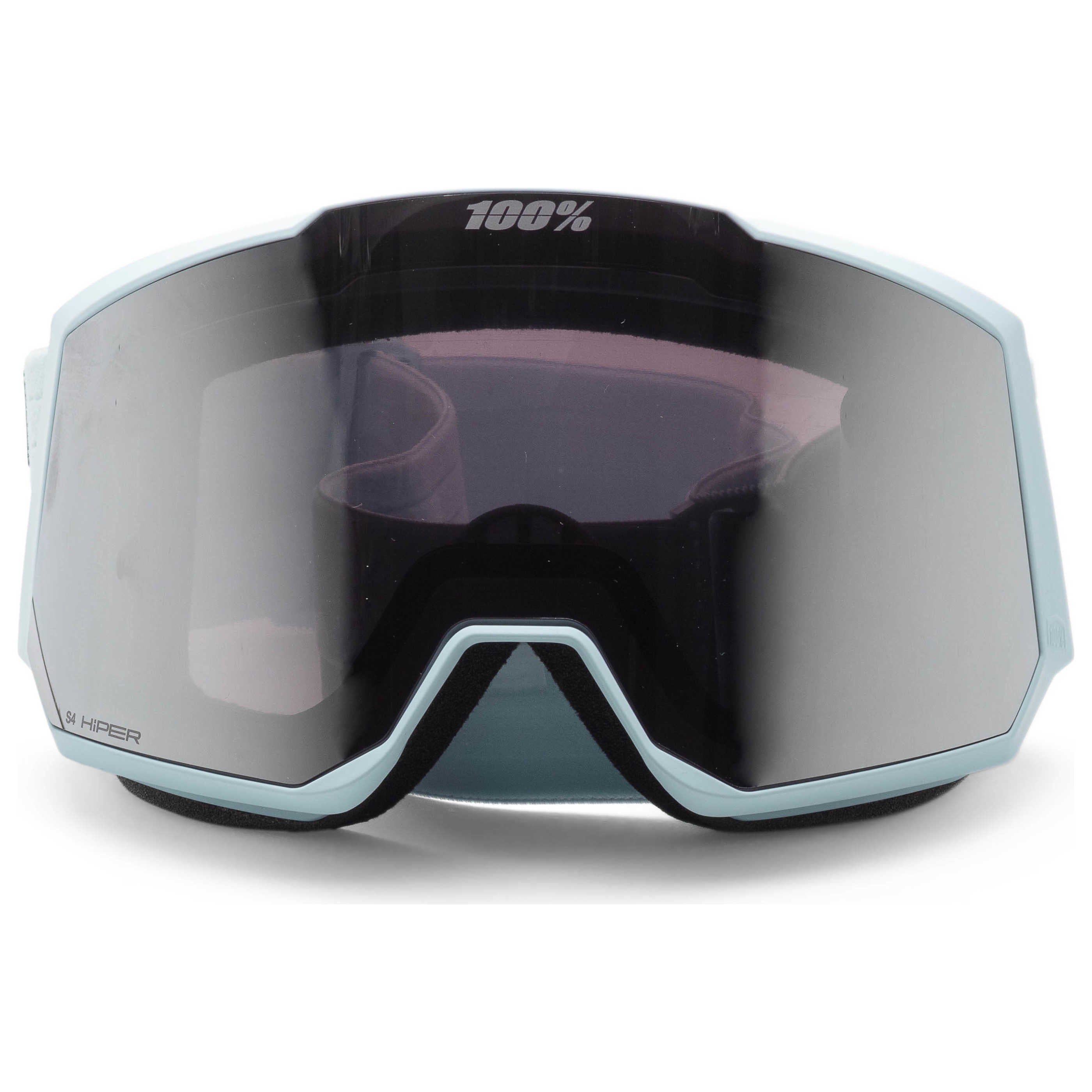 משקפי שמש 100 Percent דגם Snowcraft Hiper Xl יוניסקס 99 מ״מ בצבע כחול