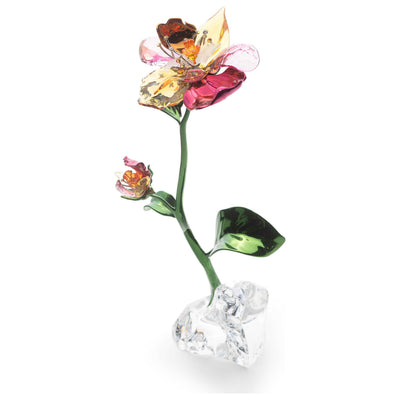 פסלון Idyllia עם קריסטלים ורודים של Swarovski