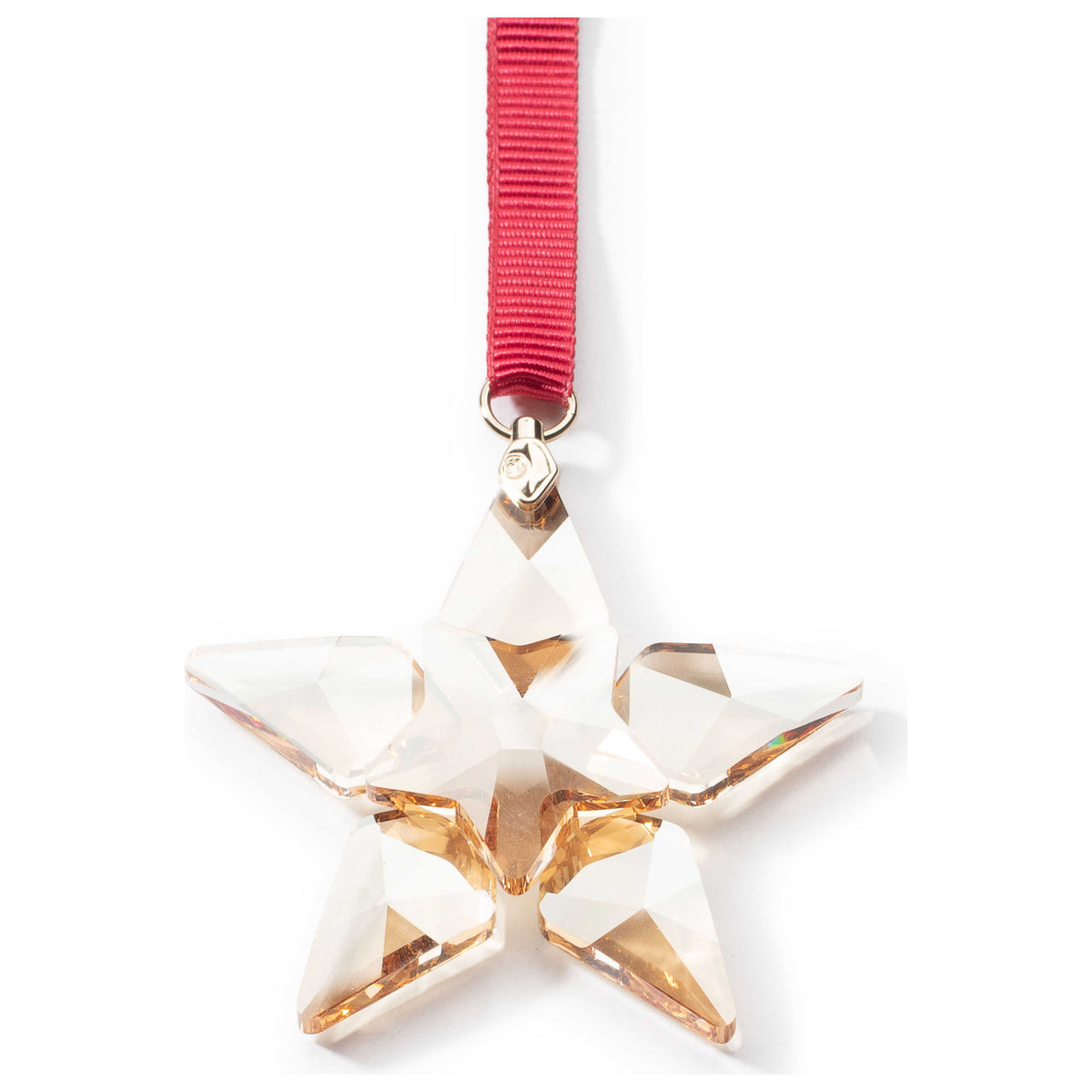 קישוט Little Star עם קריסטלים בגוון זהב של Swarovski