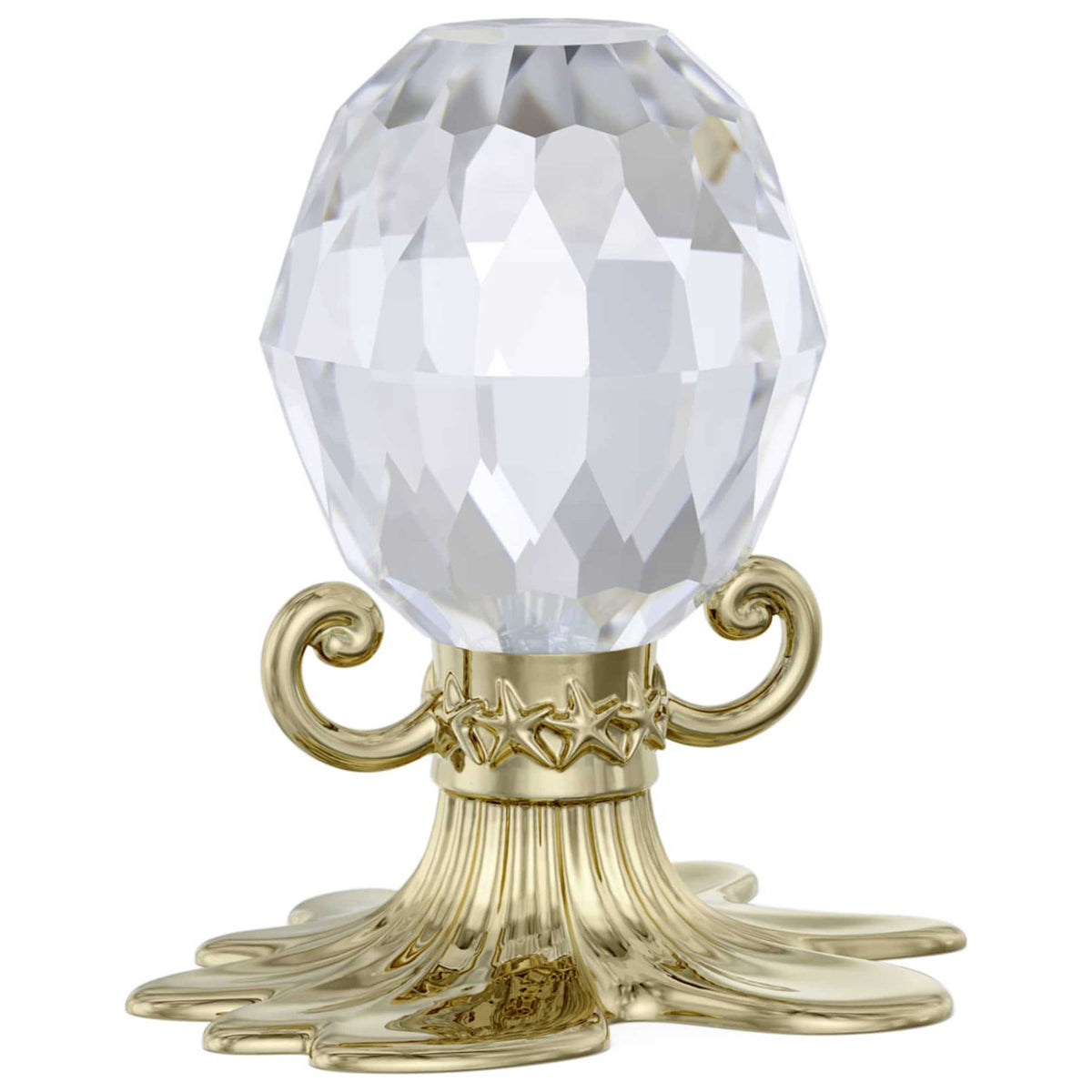 פסלון Zodiac: Acquarius עם קריסטלים לבנים של Swarovski